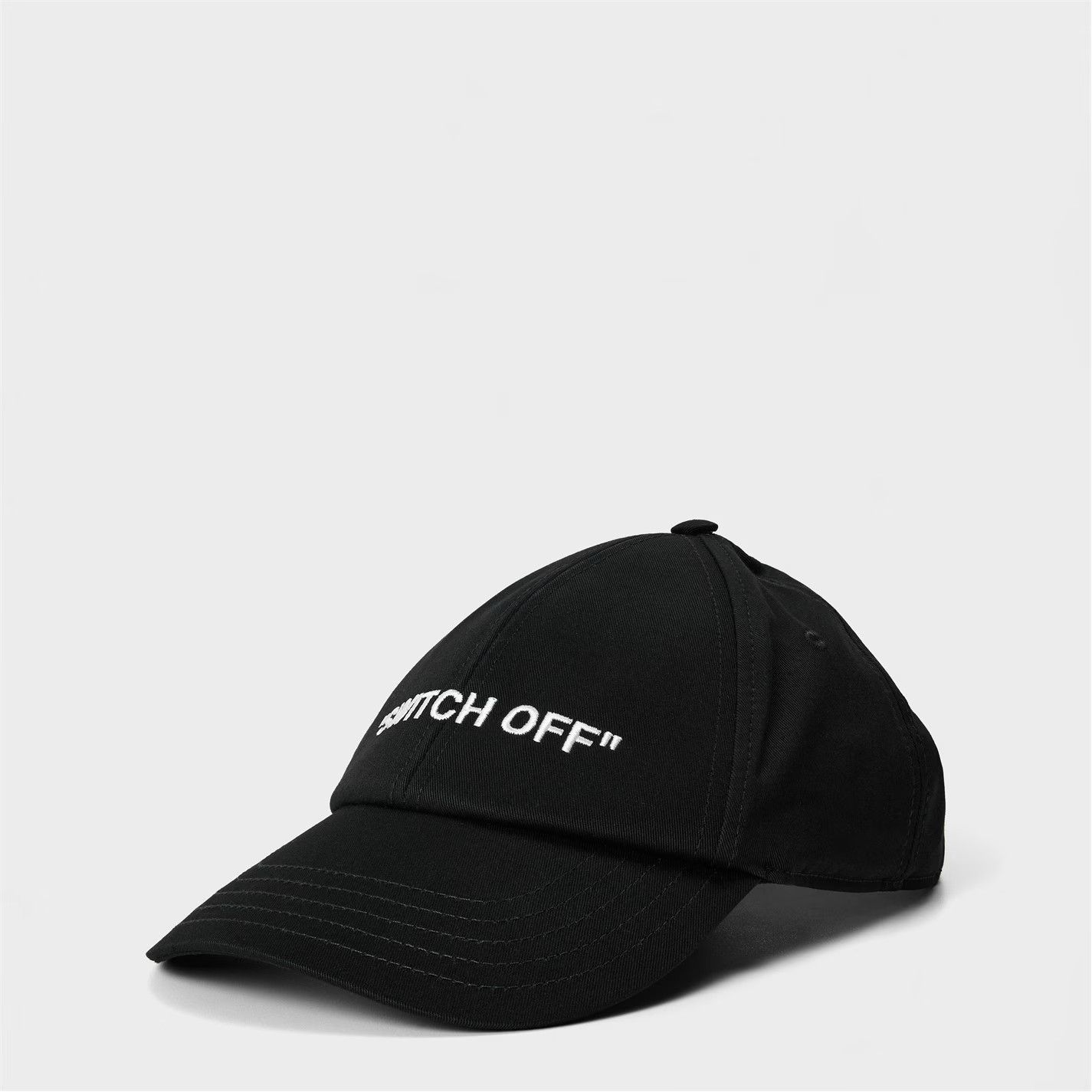 Off-White o1g2r1mq0326 Size: M / Adjustable Baseball Hat / Cap Black Size ONE SIZE - 1 Thumbnail