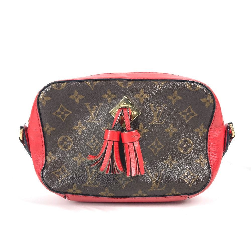 Louis Vuitton M43556 Monogram Santonge Briefcase Diagonal Hanging (E.g. Of A Rocket) Pochette Metis 2 Way Bag Handbag Shoulder Canvas Women Brown