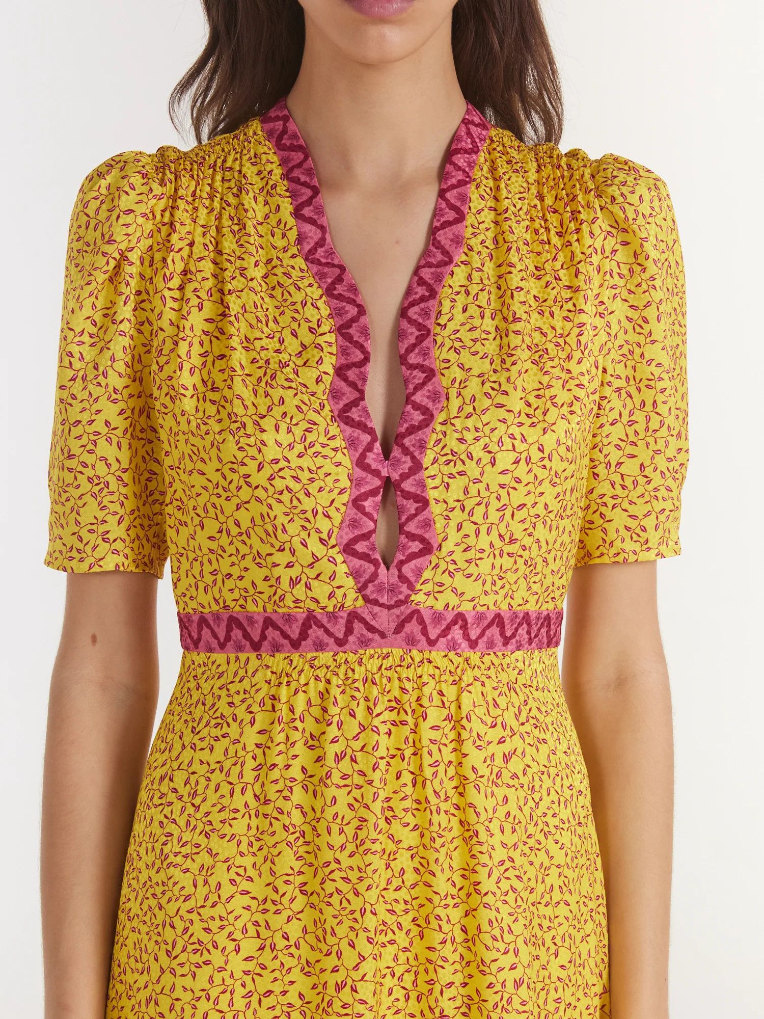 Other o1s22i1n0924 Midi Tabitha in Yellow Size M / US 6-8 / IT 42-44 - 4 Thumbnail