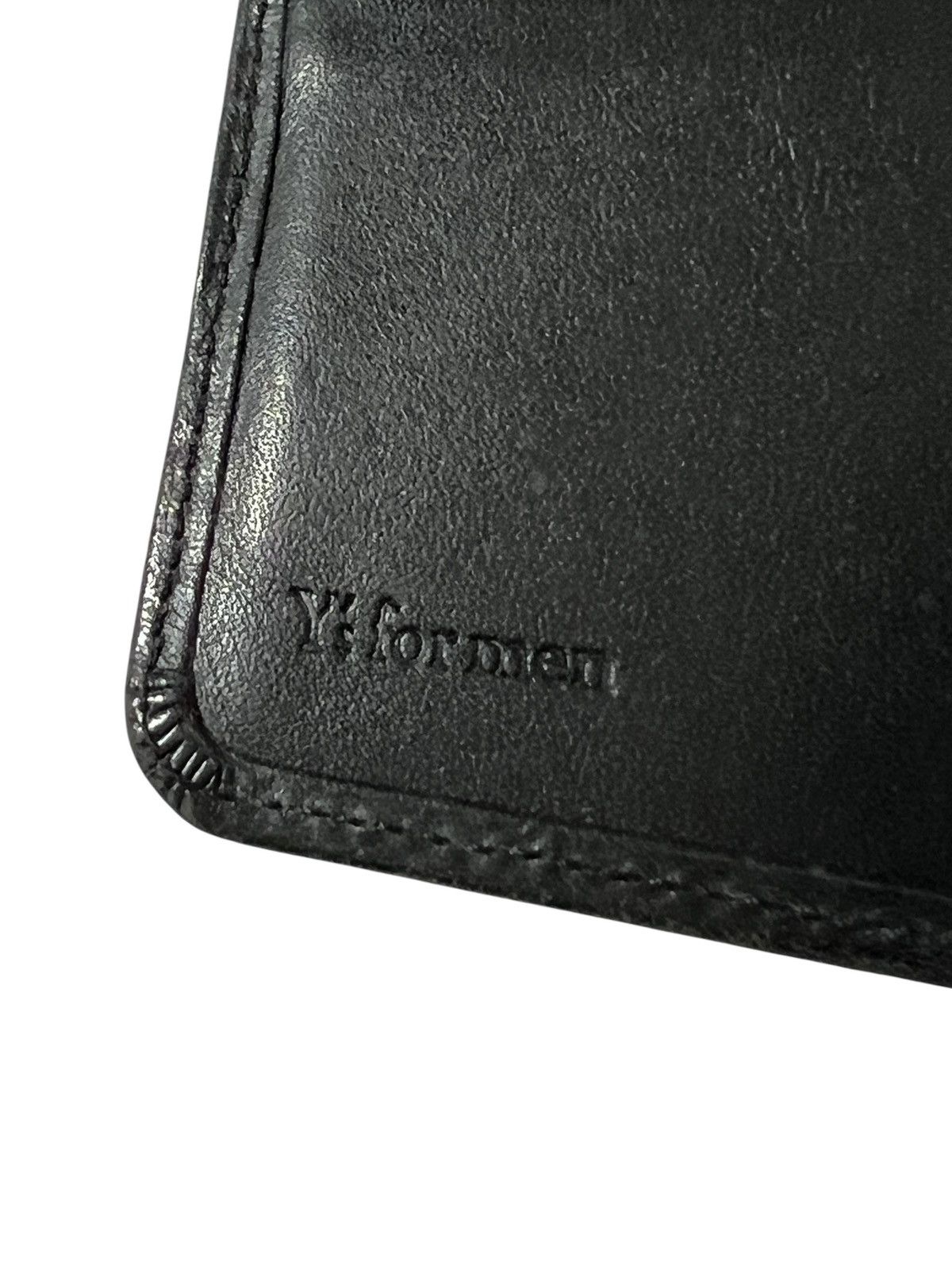 Y's for Men 1990s Y’s For Men Bi-Fold Leather Wallet Size ONE SIZE - 7 Thumbnail