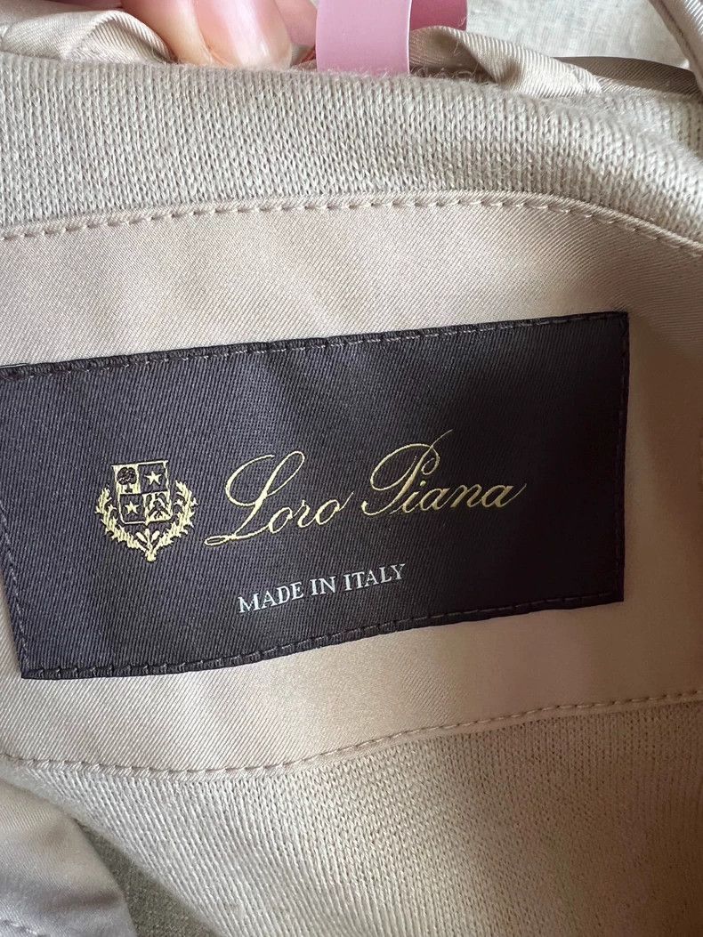 Loro Piana LORO PIANA The Traveler's Sand-Gray Jacket Size M / US 6-8 / IT 42-44 - 2 Thumbnail