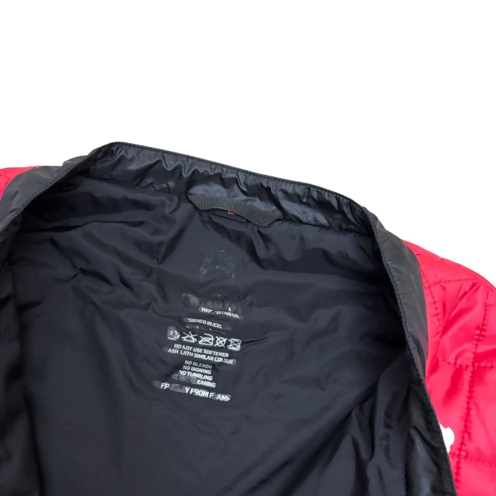 Other CINTAMANI Puffer Jacket Winter Red Light Coat Womens Large Size L / US 10 / IT 46 - 4 Thumbnail