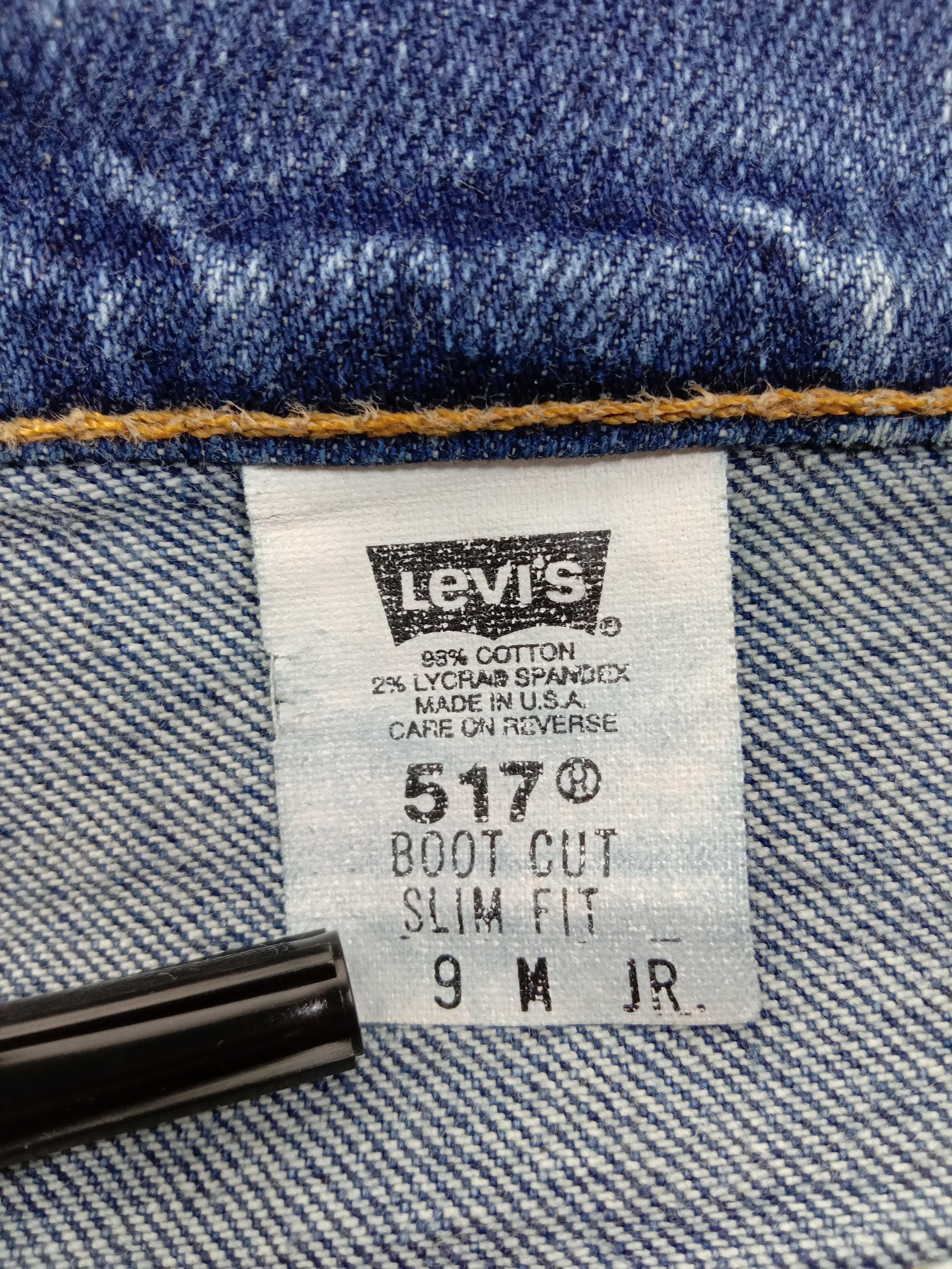 Levi's Vintage Levi's 517 Flare Jeans Boot Cut Slim Fit Denim Size US 30 / EU 46 - 13 Thumbnail