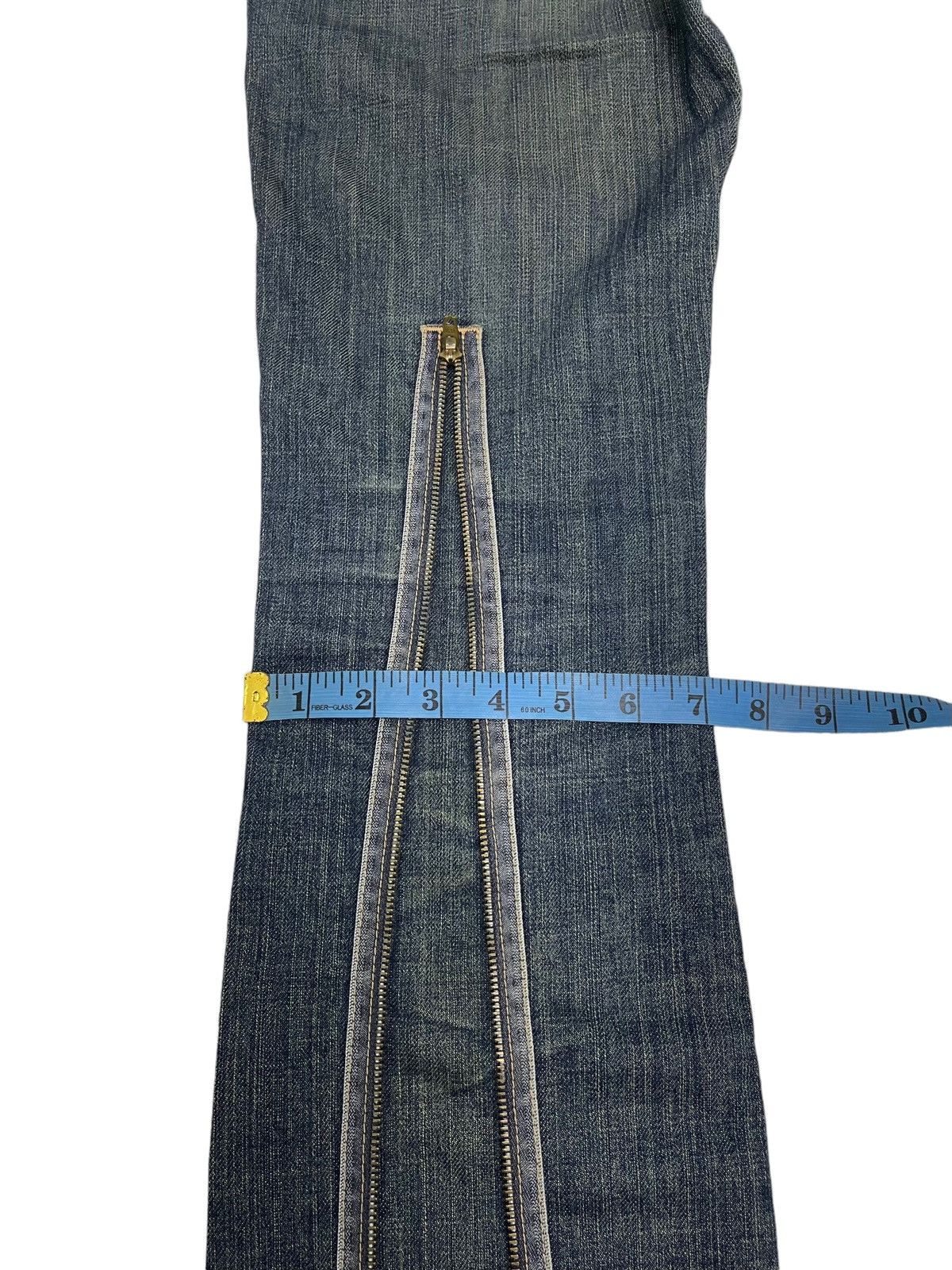 MOUSSY Vintage Moussy Zipper Denim Jeans ! Very Rare Design Size US 30 / EU 46 - 19 Thumbnail