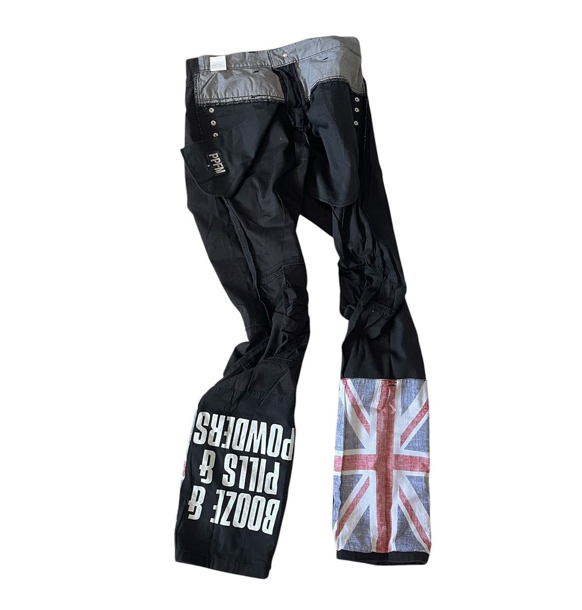 PPFM Vintage ppfm moto inspired tactical double waist cargo pants Size US 31 - 7 Thumbnail