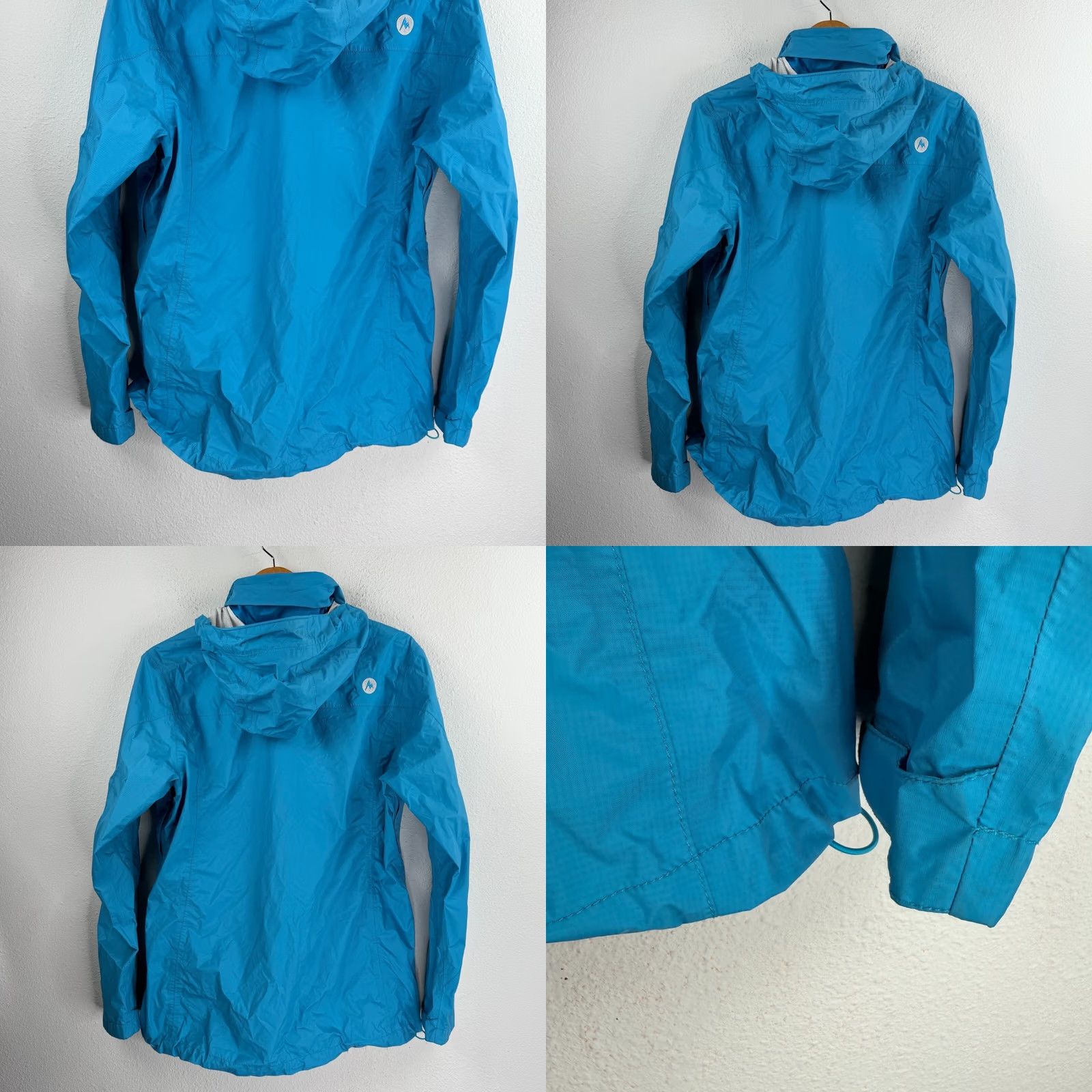Marmot VINTAGE Marmot Jacket Womens Large Long Sleeve Outdoors Full Zip Pockets Hooded Shell Size L / US 10 / IT 46 - 10 Thumbnail