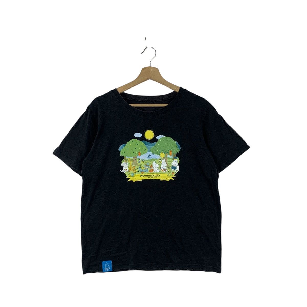 Vintage MOOMIN SNUFKIN SNIFF Valley Park Cartoon Comic Tee Shirt Size M / US 6-8 / IT 42-44 - 1 Thumbnail