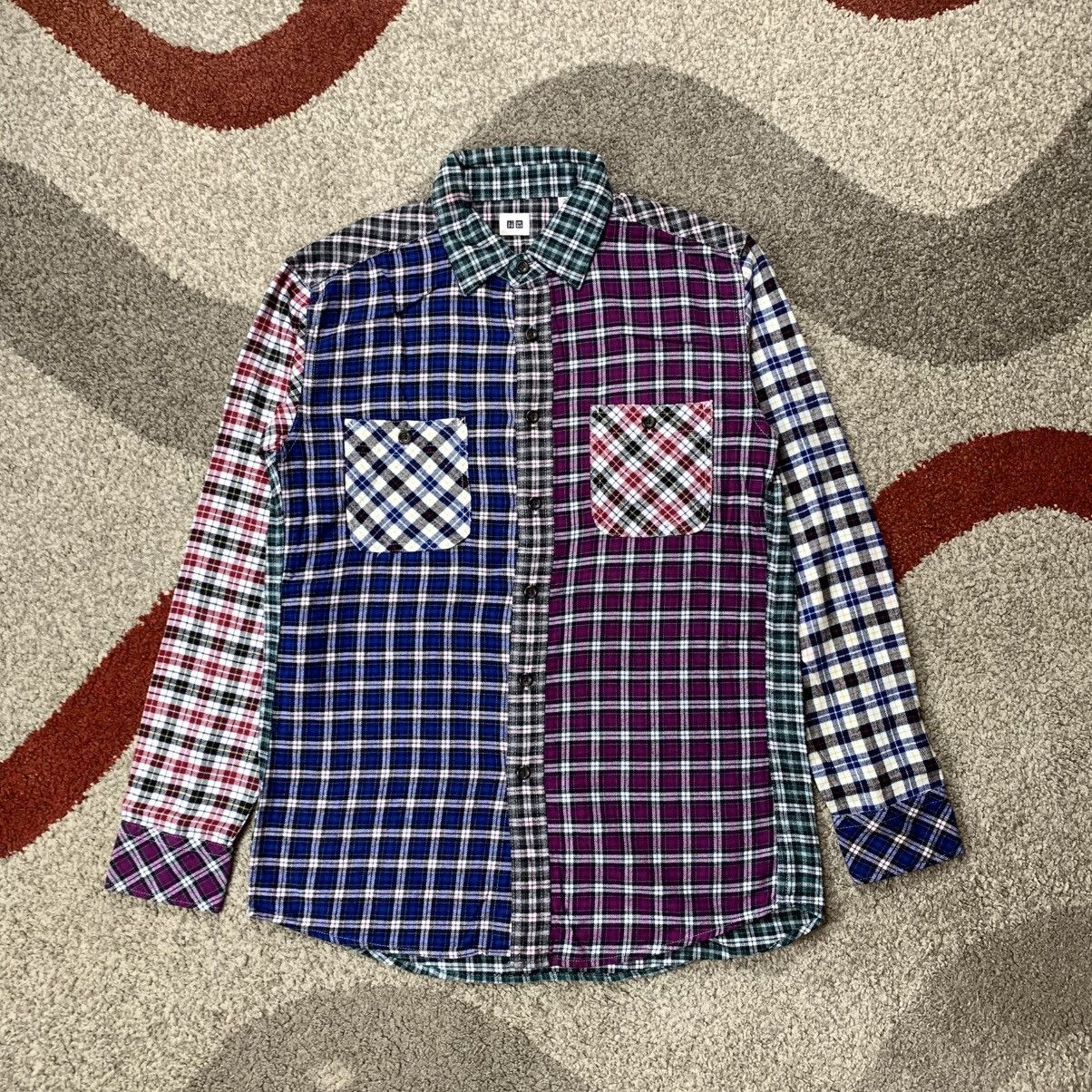 Uniqlo Uniqlo Flannel Needles Patchwork Size US M / EU 48-50 / 2 - 1 Thumbnail