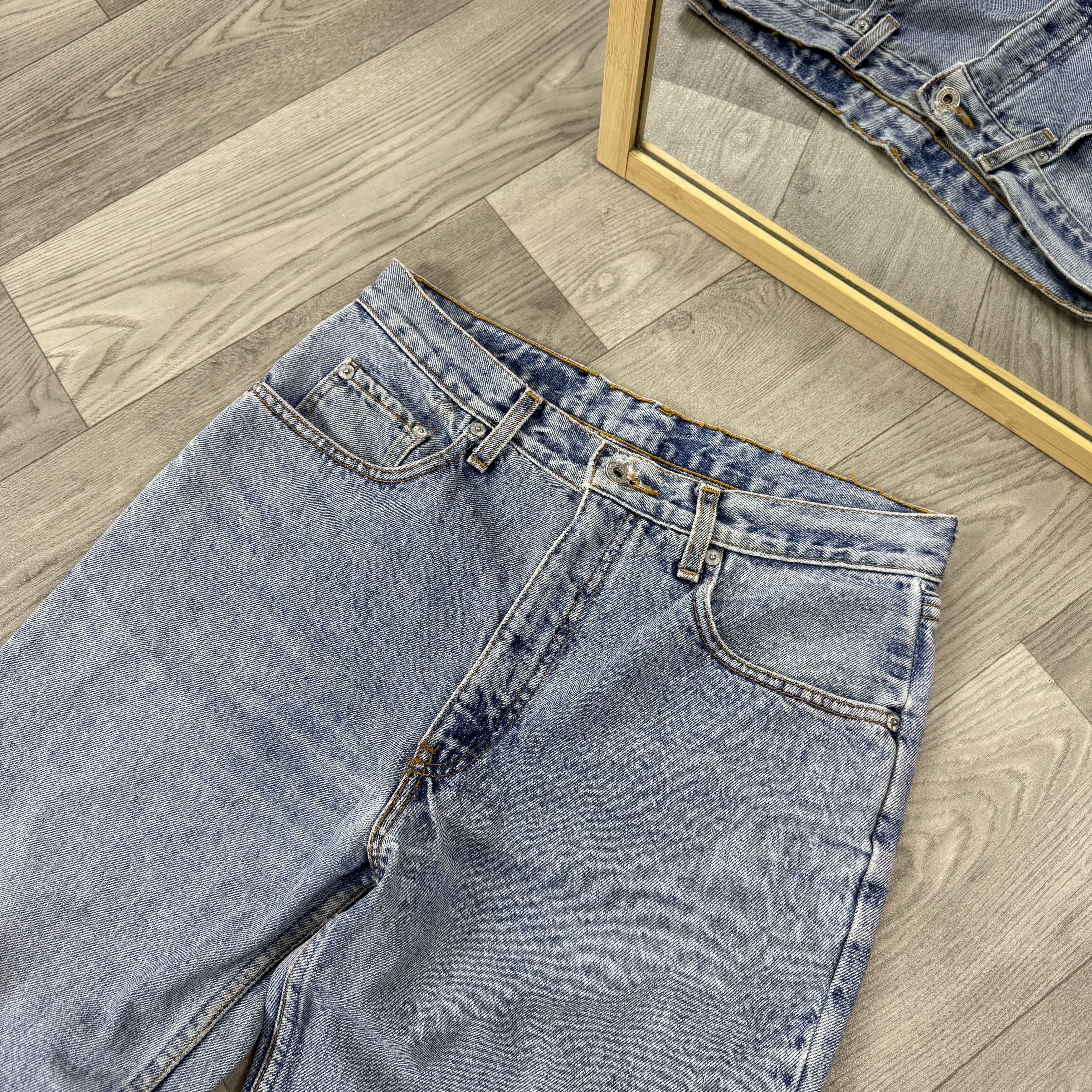 Levi's Vintage Levi's 627 Orange Tab Stonewashed Blue Denim Jeans Size US 32 / EU 48 - 11 Thumbnail