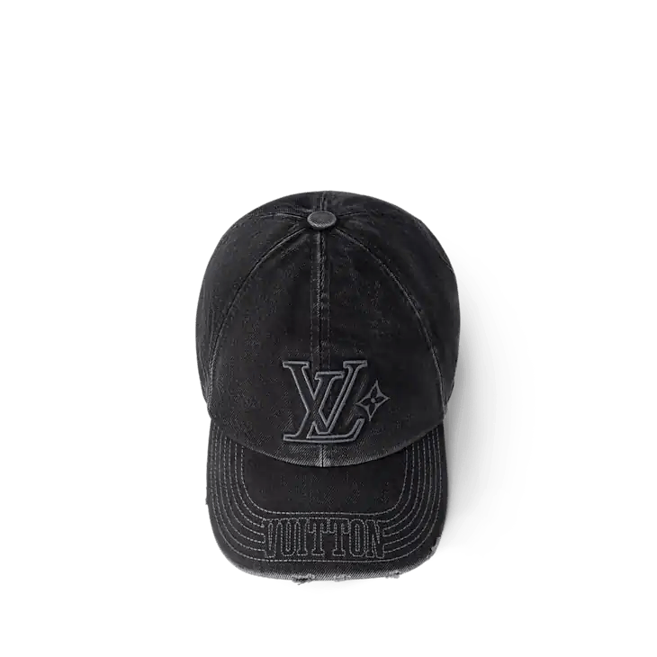 Louis Vuitton LV Denim Washed Cap Medium Size ONE SIZE - 3 Thumbnail