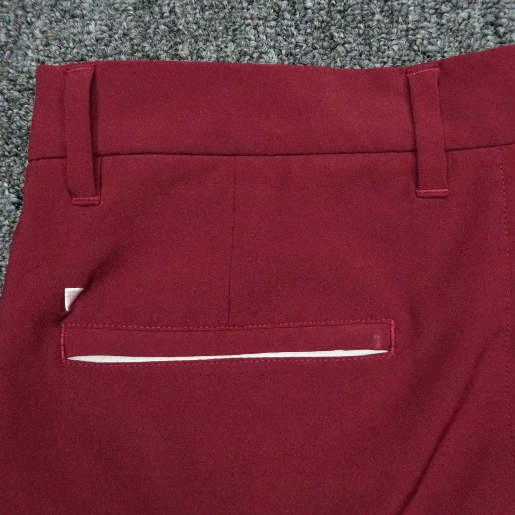 Vintage Primo Golf Pants Mens 30 Regular Red Stretch Lightweight 30x30 Tapered Front Slash Pocket Chino Pants Mens Regular XS? Size US 30 / EU 46 - 5 Thumbnail