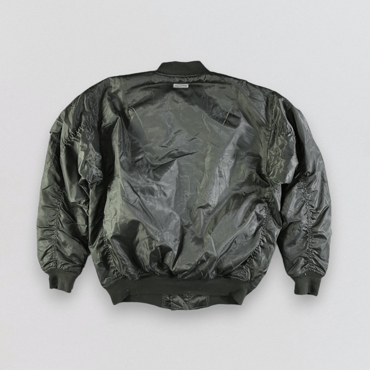 Japanese Brand Japanese Brand Black MA 1 Bomber Jacket Size US L / EU 52-54 / 3 - 3 Thumbnail