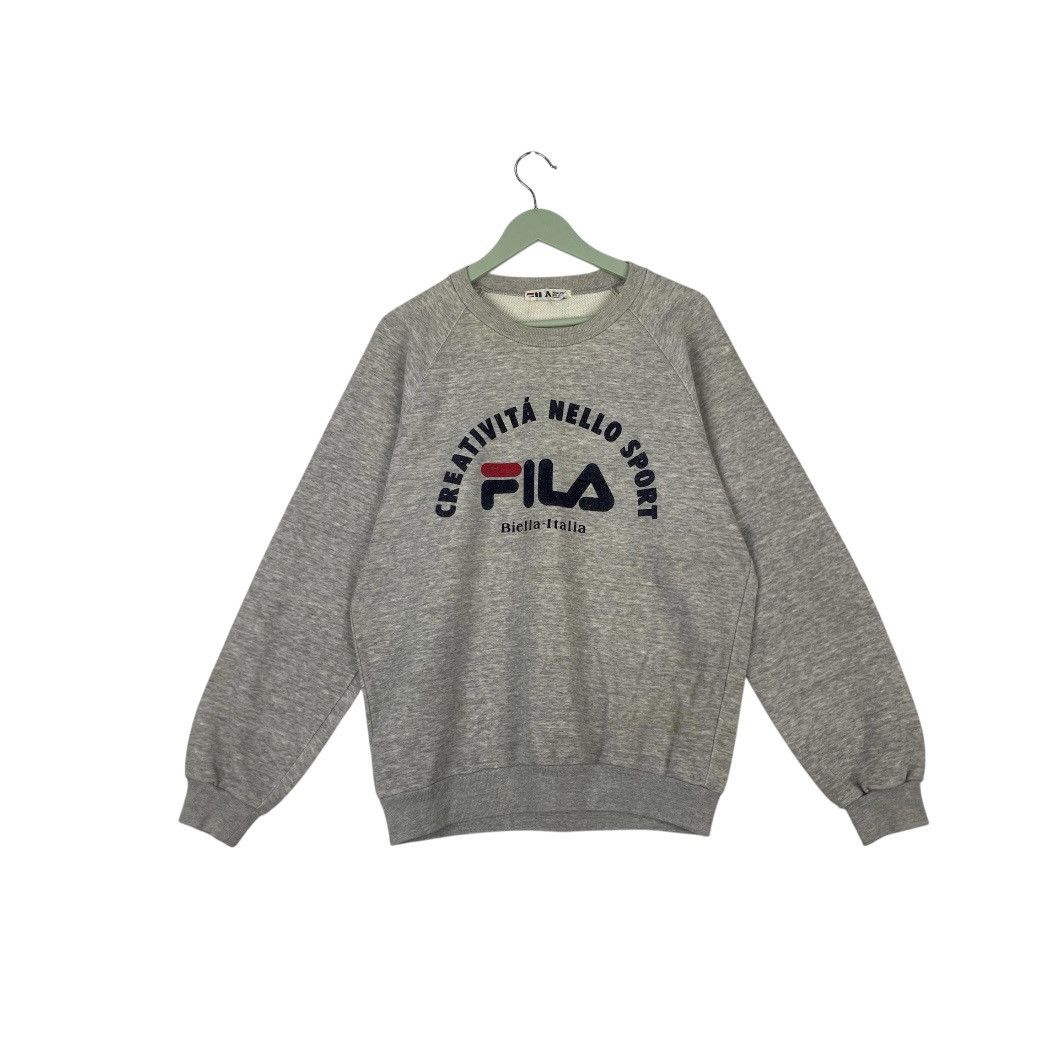 Designer × Vintage vintage Hoodie/sweater fila x streetwear fila nice design - Size US M / EU 48-50 / 2 - 1 Thumbnail