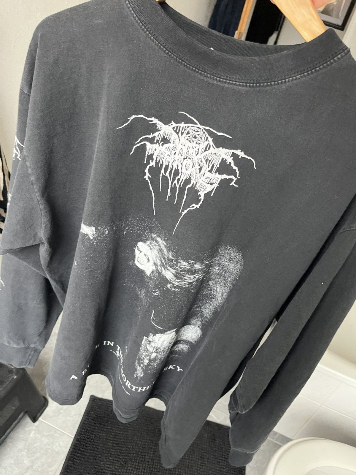 Band Tees 1999 darkthrone "a blaze in the northern sky" longsleeve Size US XL / EU 56 / 4 - 18 Thumbnail