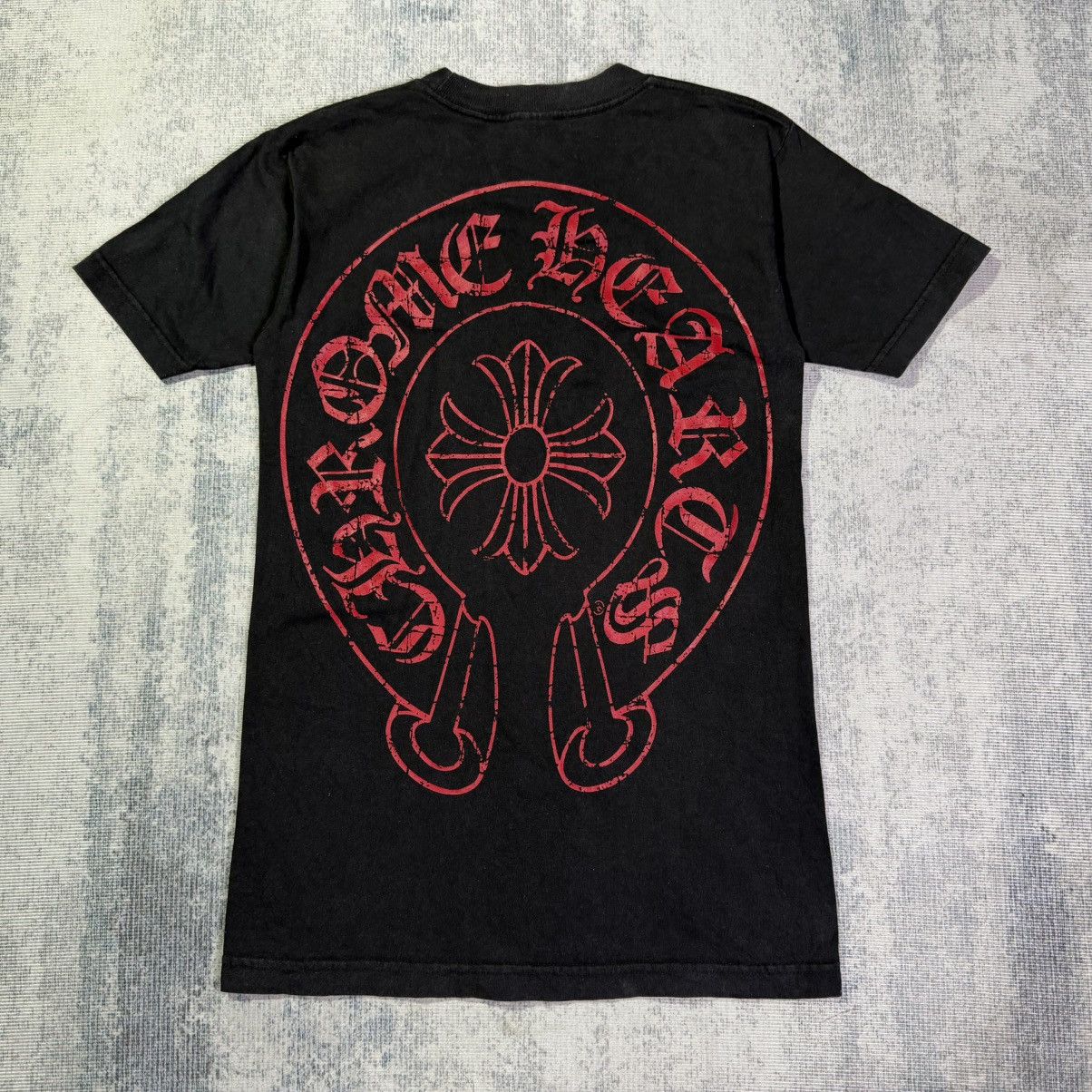 Chrome Hearts 2000s Y2K Red Horseshoe Scroll Size US S / EU 44-46 / 1 - 1 Thumbnail