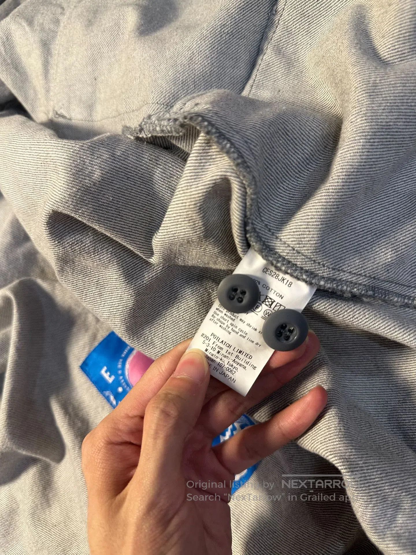 Cav Empt C.E/CAVEMPT Button Casual Gray Jacket. Size US M / EU 48-50 / 2 - 6 Thumbnail