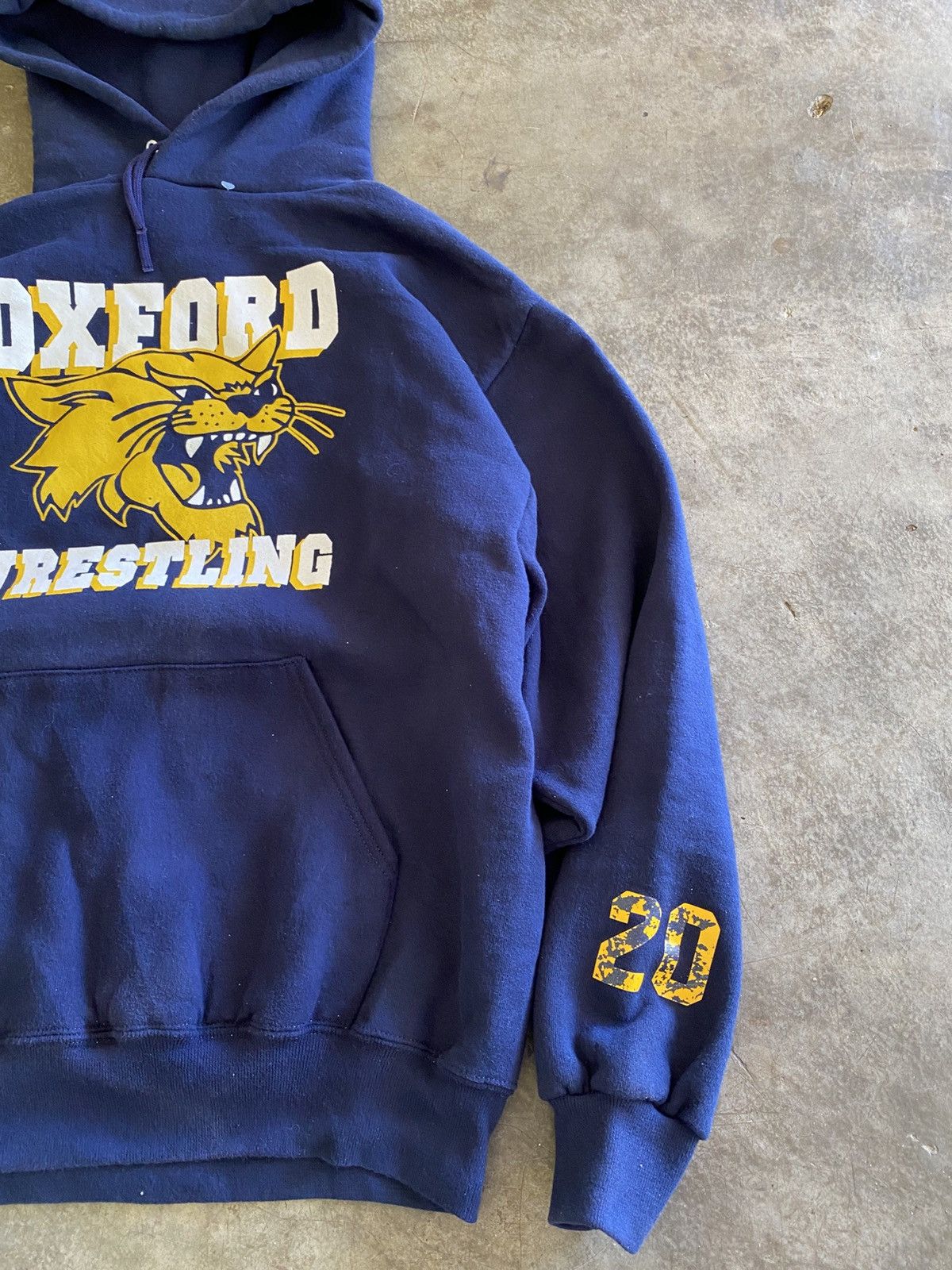Jerzees Vintage Oxford Wrestling super sweats pullover Size US M / EU 48-50 / 2 - 2 Thumbnail