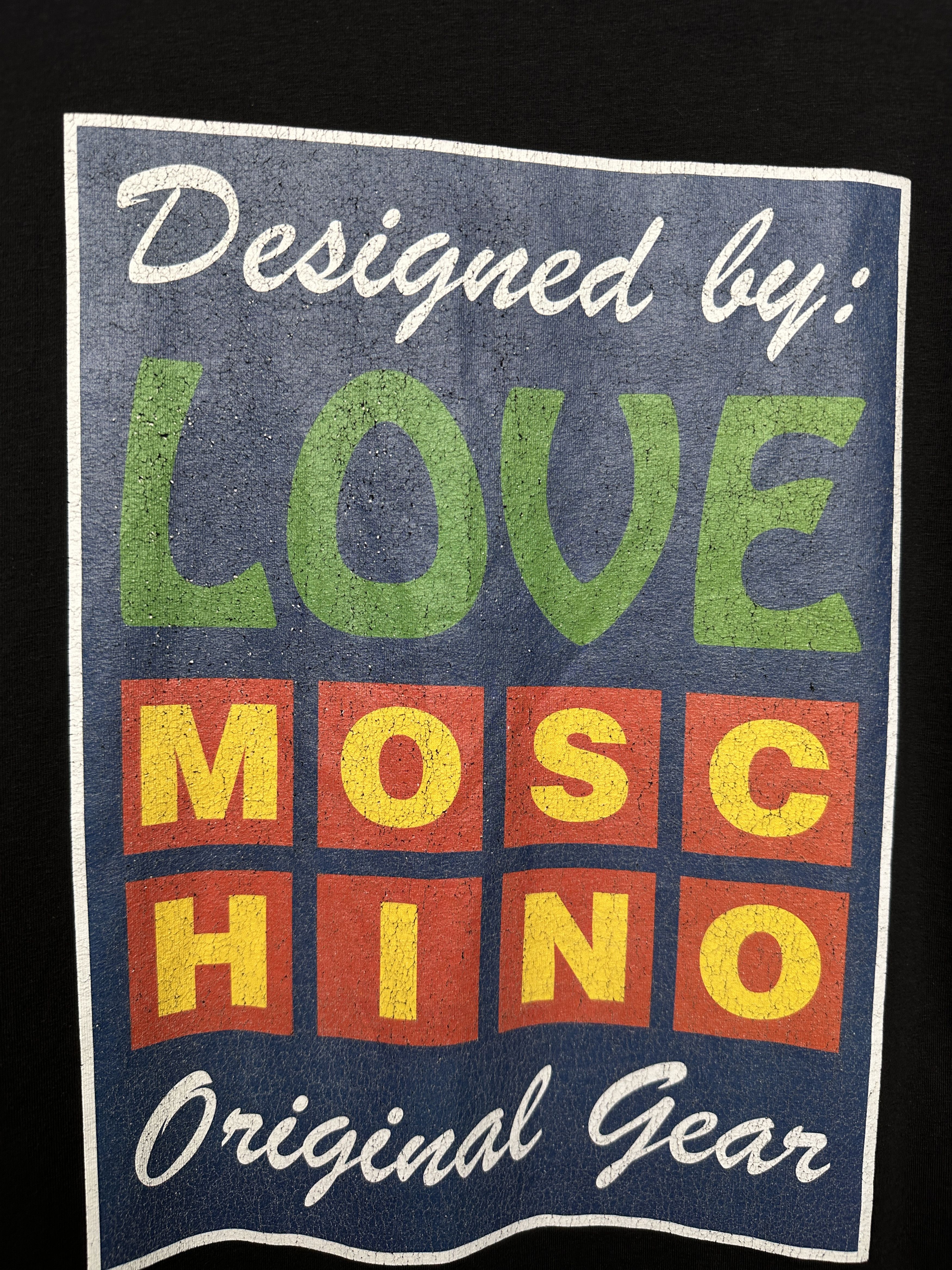 Moschino Love Moschino Mens T-Shirt Tee Size US M / EU 48-50 / 2 - 3 Thumbnail