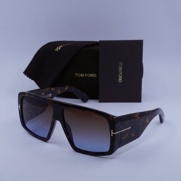 Tom Ford Tom Ford FT1036 56F Raven Sunglasses Havana Aviator Frame Size ONE SIZE - 10 Thumbnail