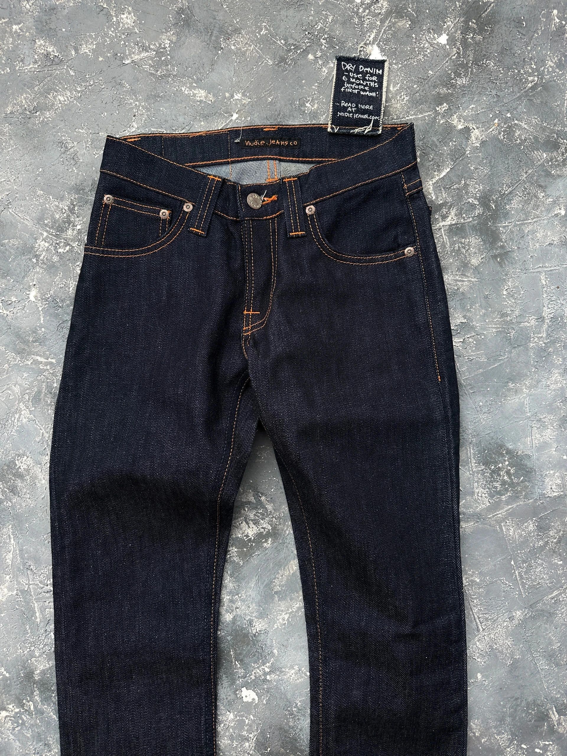 Nudie Jeans nudie jeans super slim kim dry stretch skinny raw denim Size 25" / US 0 / IT 36 - 5 Thumbnail