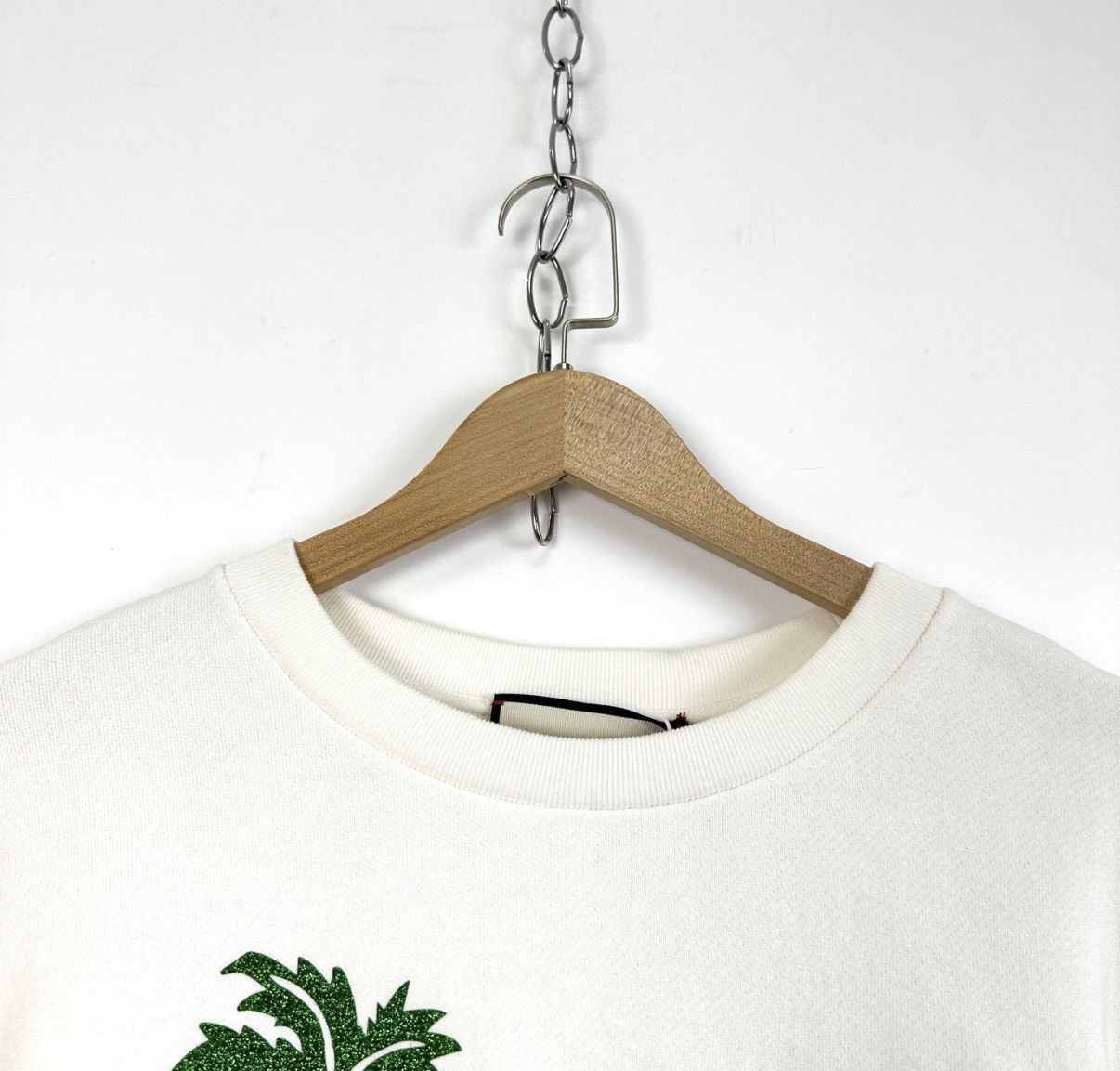 Gucci Gucci Palm Tree Loose Short Crew Neck Sweatshirt K12 Size XS / US 0-2 / IT 36-38 - 3 Thumbnail