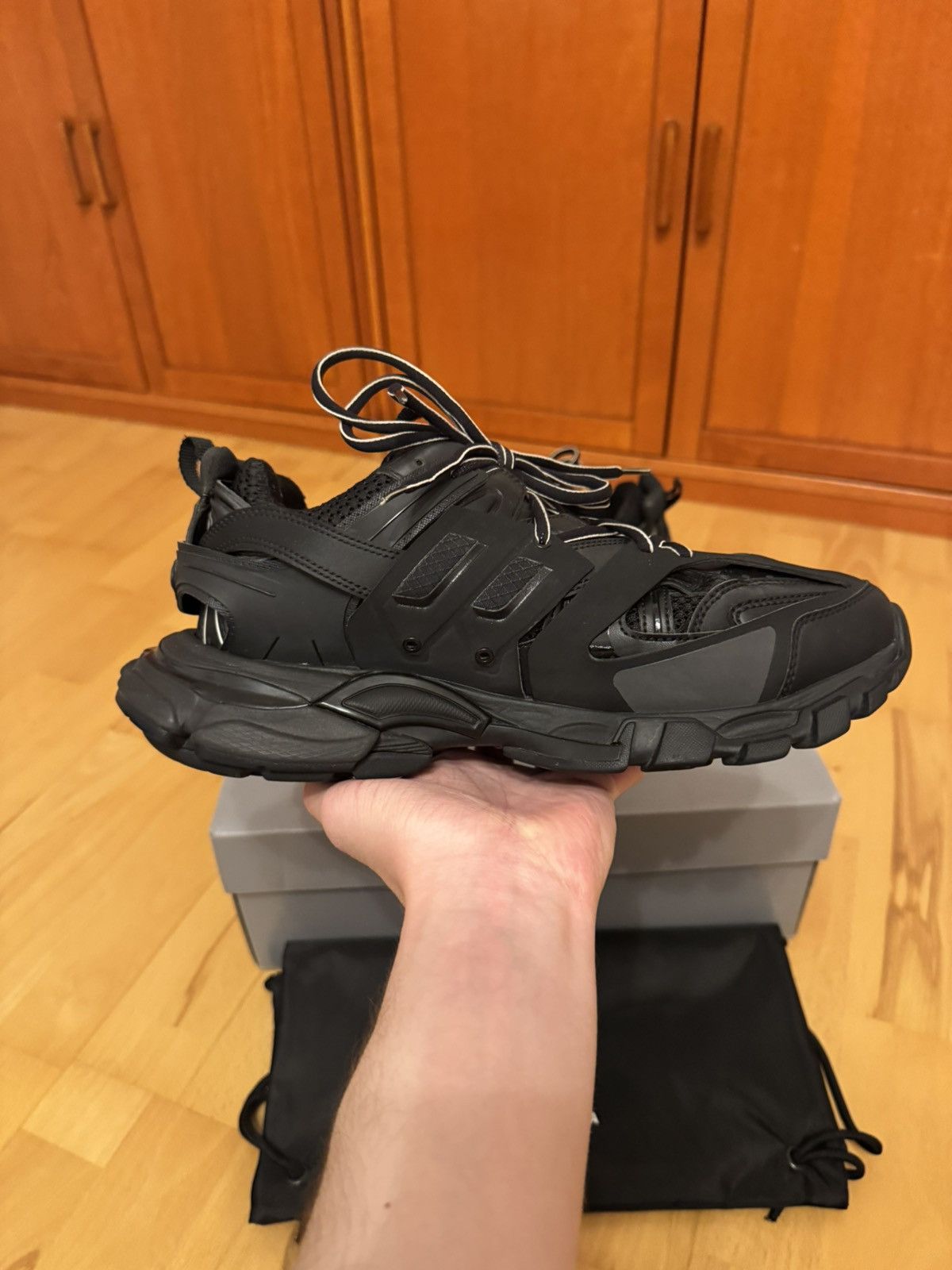 Balenciaga Balenciaga Track Triple Black Size US 9 / EU 42 - 4 Thumbnail
