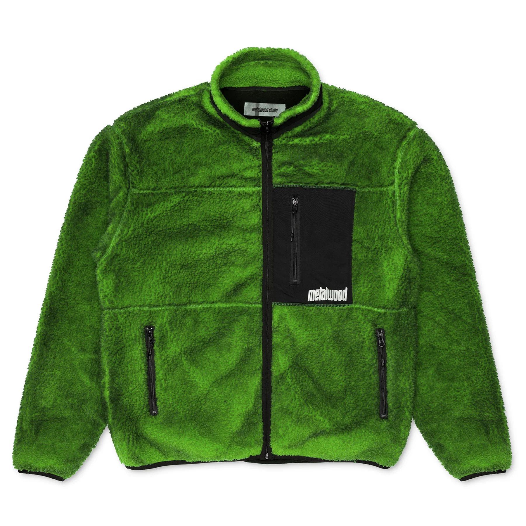Metalwood Studio Metalwood Green Sherpa Fleece Zip-up XL Size US XL / EU 56 / 4 - 1 Preview