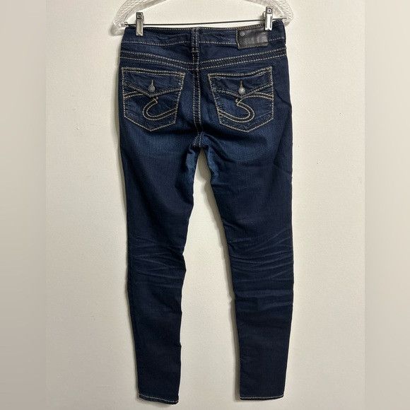 Silver Jeans Co. Silver Jeans Mid Super Skinny Jeans Size 28" / US 6 / IT 42 - 2 Thumbnail
