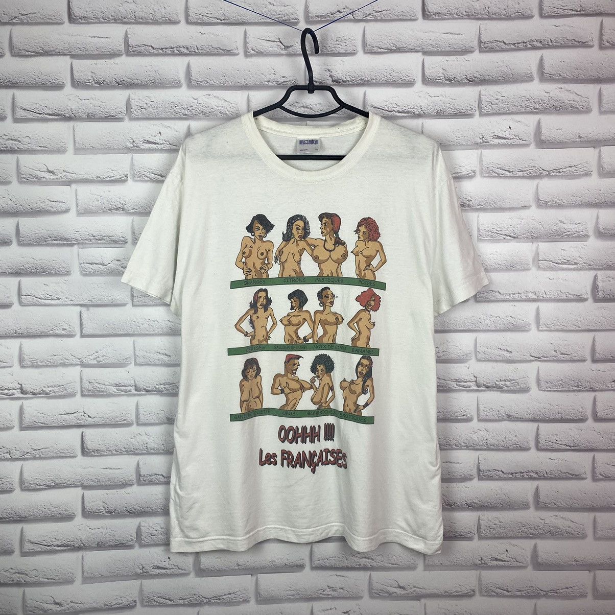 White T Shirt Big Tits | Grailed