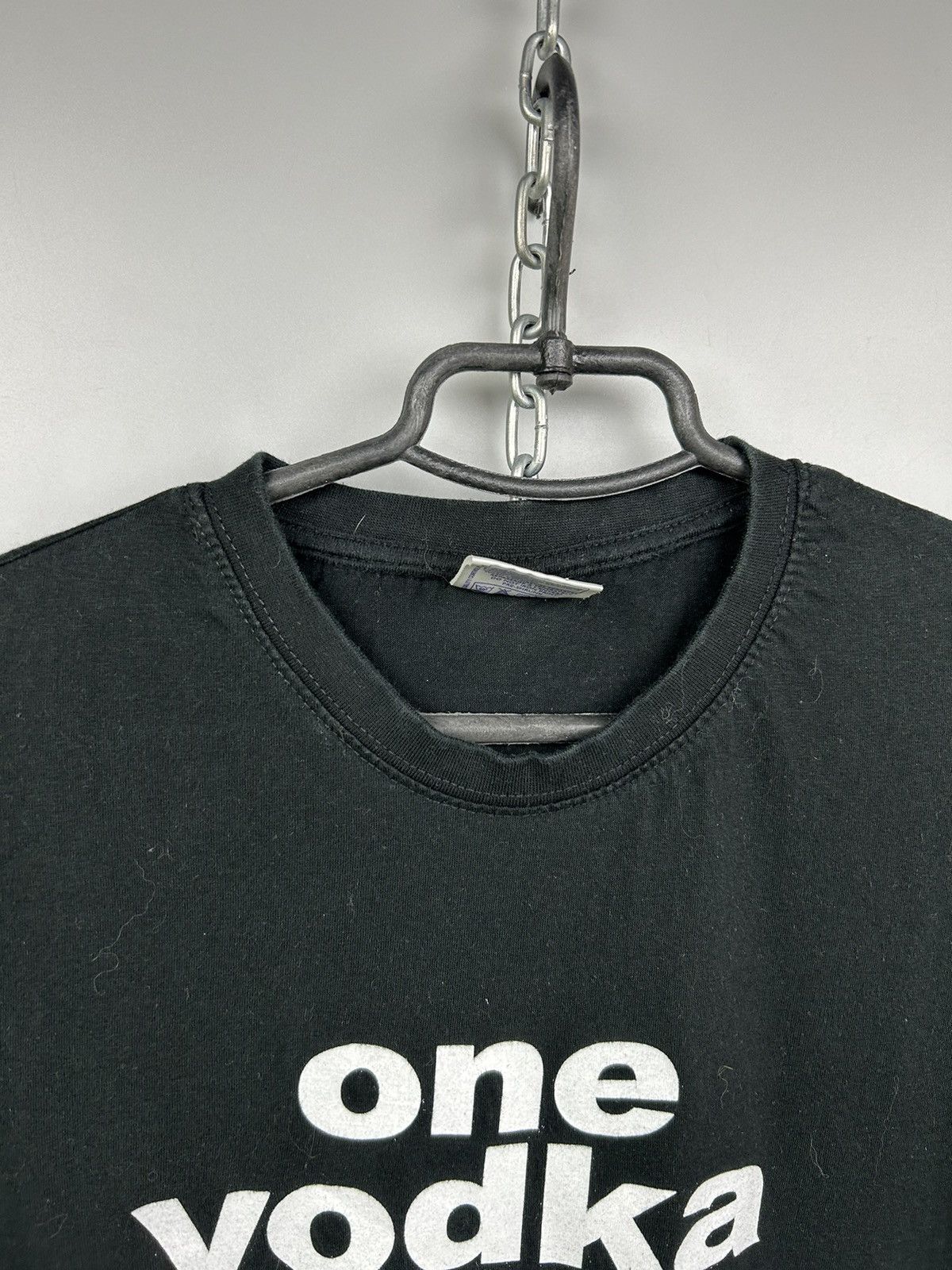 Vintage Vintage One Vodka Two Vodka Three Vodka Humor T shirt Tee Size US L / EU 52-54 / 3 - 2 Thumbnail