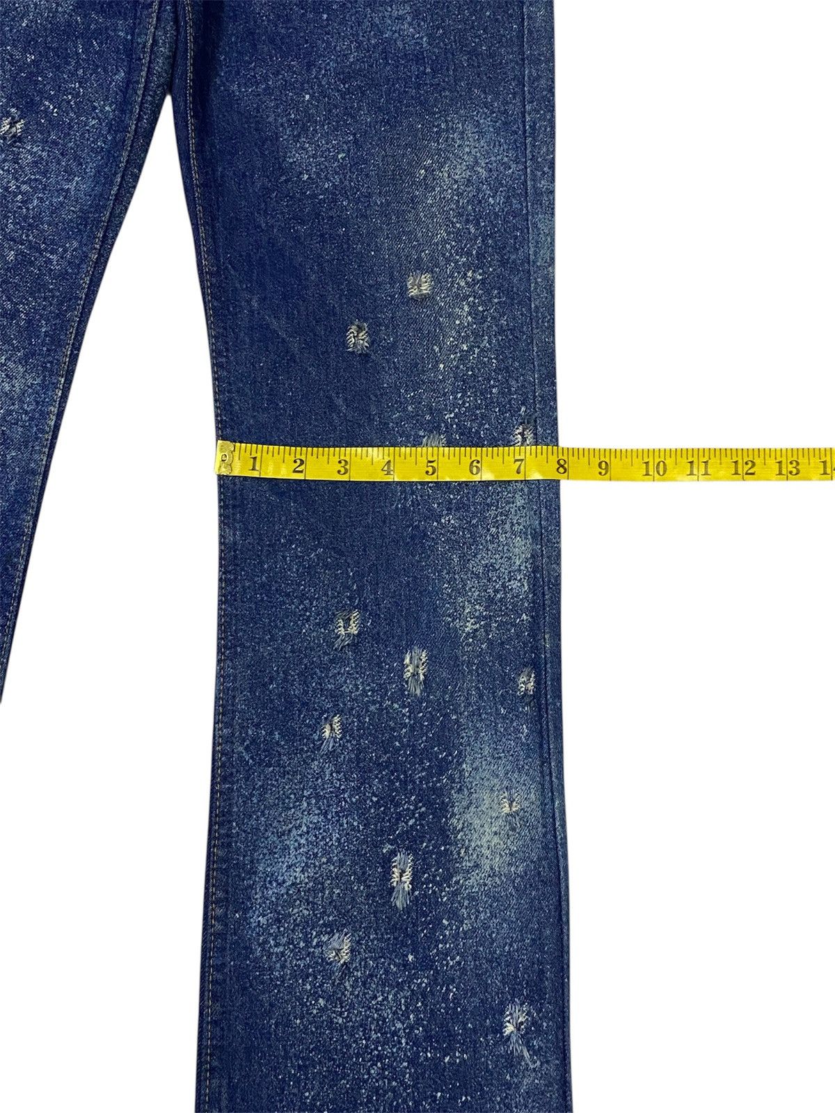 Levi's Vintage 80s Levi’s Galactic Wash Distressed Denim Pants Size US 28 / EU 44 - 20 Thumbnail