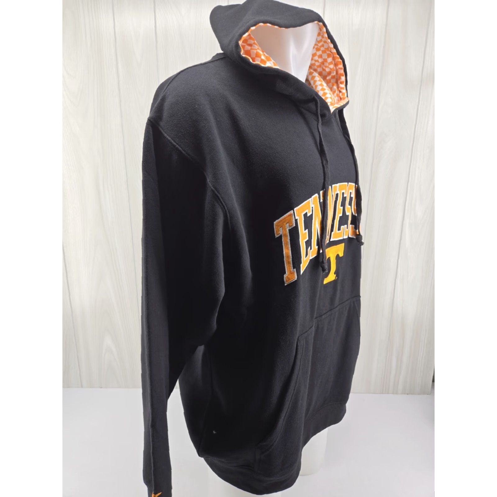 Vintage VINTAGE TENNESSEE HOODIE By PRESS BOX 2XL Black Spellout Logo Size US XXL / EU 58 / 5 - 6 Thumbnail