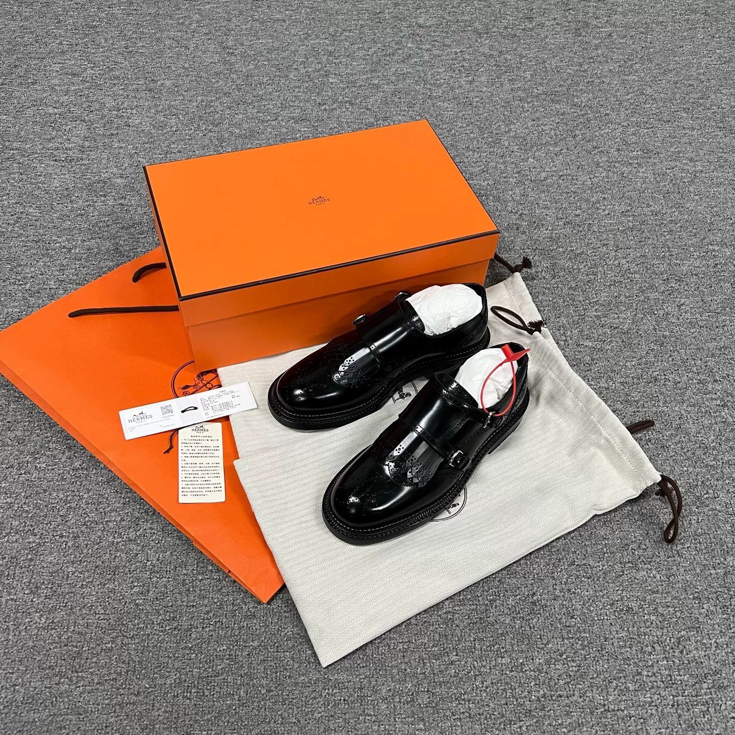 Hermes Hermes 2025 Carved Leather Shoes Size US 6.5 / IT 36.5 - 1 Thumbnail