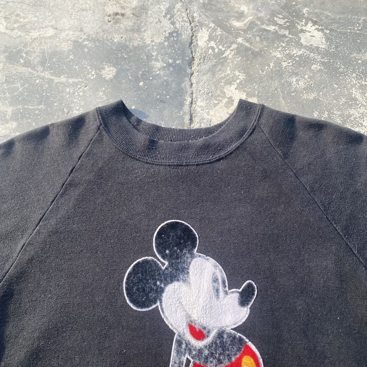 Disney × Vintage 80s Mickey Mouse sweatshirt SB002 Size US L / EU 52-54 / 3 - 2 Thumbnail