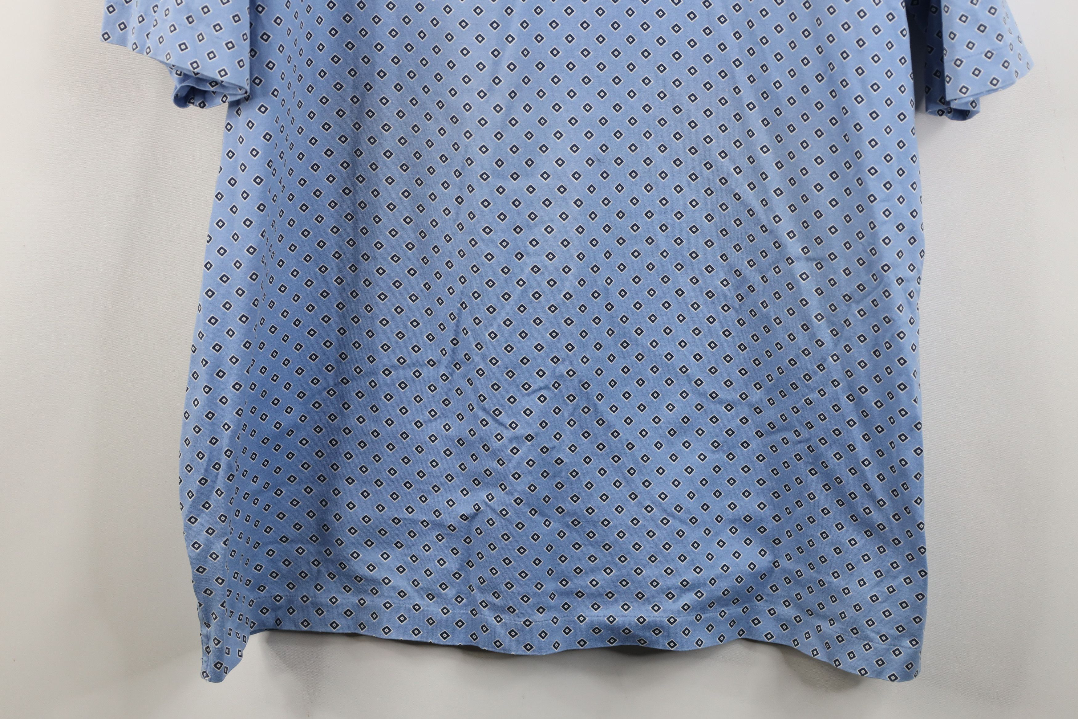 Ralph Lauren Vintage Polo Golf Ralph Lauren Diamond Knit Polo Shirt Blue Size US XL / EU 56 / 4 - 3 Thumbnail