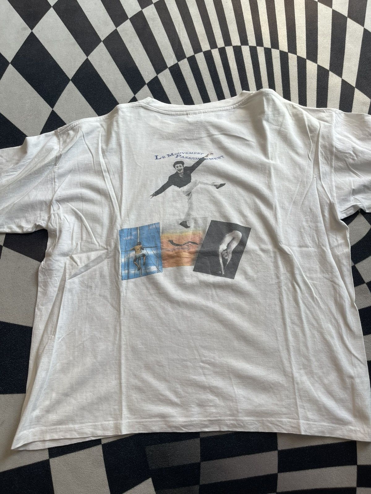 Vintage Rare Vintage Fornet "Le Mouvement" French Art T-Shirt Size US XL / EU 56 / 4 - 2 Thumbnail