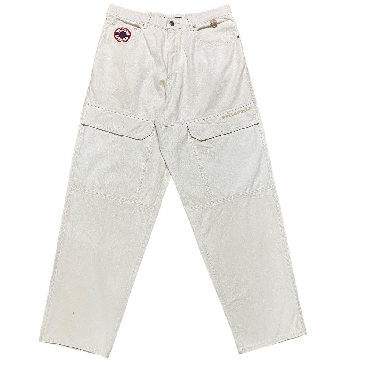 Marc Buchanan Vintage Marc Buchanan Duck Cotton Cargo Baggy Pants Size US 34 / EU 50 - 3 Thumbnail