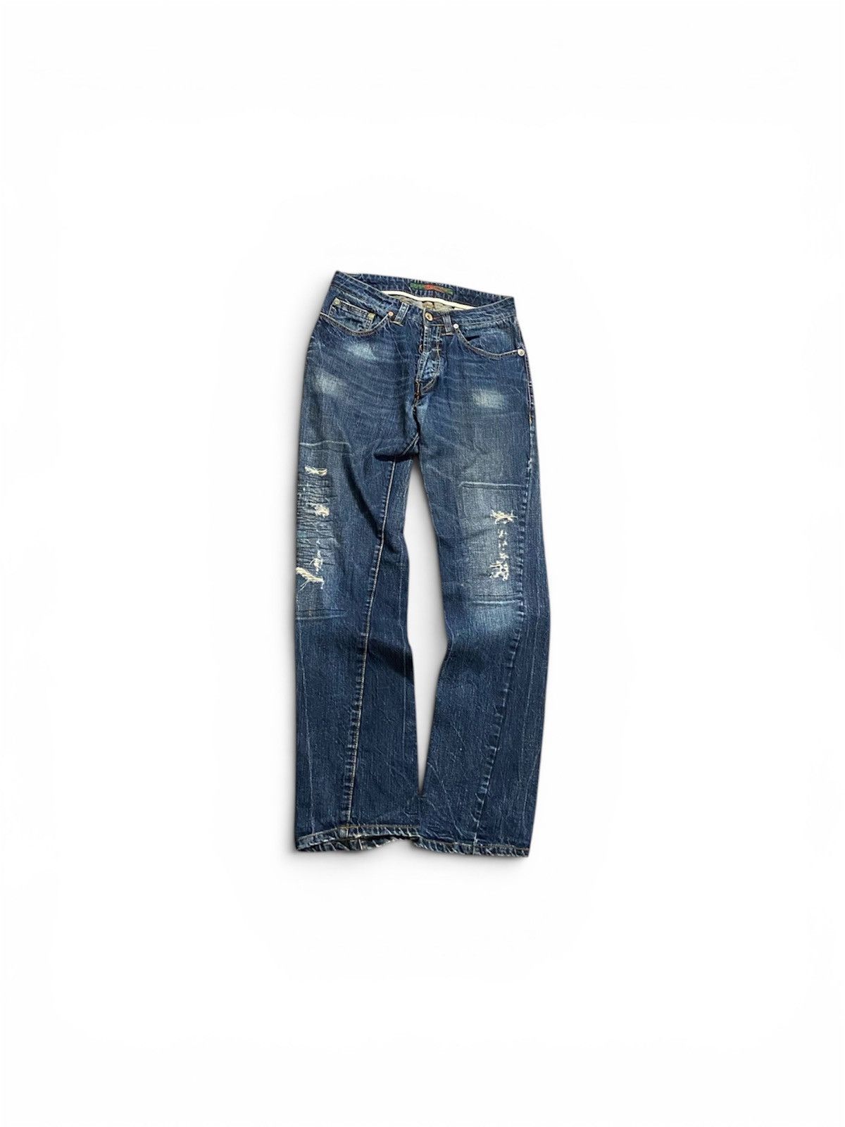 Andrew Mackenzie Archive andrew mackenzie slim fit jeans Size US 29 - 2 Thumbnail