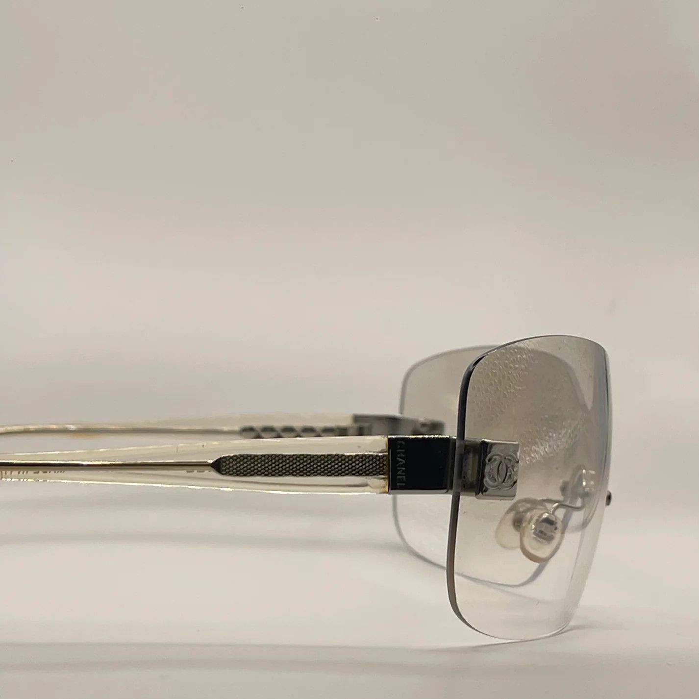 Chanel CHANEL SUNGLASSES 4029 LOGO CC Metal Vintage Iconic Size ONE SIZE - 5 Thumbnail