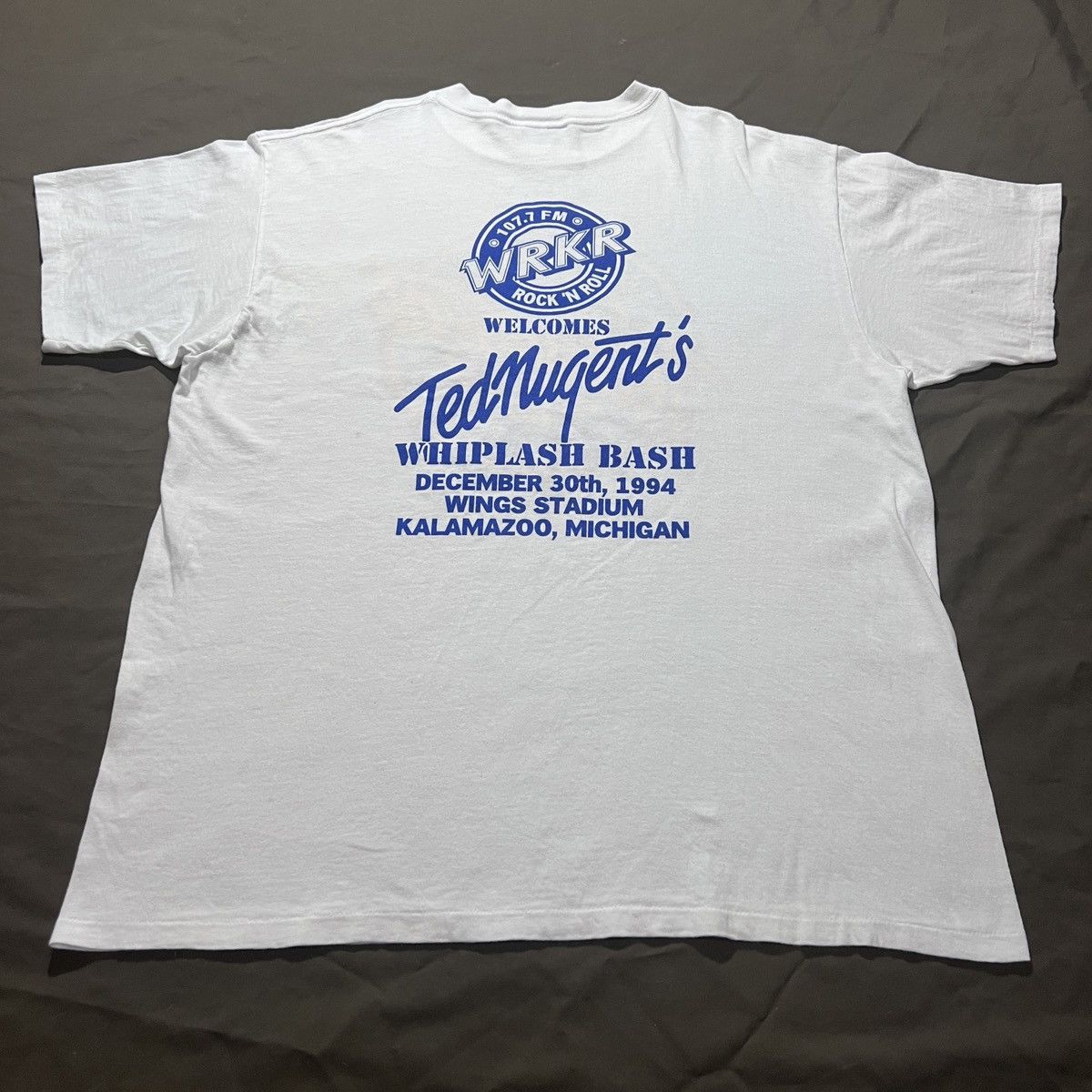 Band Tees Vintage 90s 1994 Ted Nugent Concert Tour Promo Tee XL Size US XL / EU 56 / 4 - 4 Thumbnail