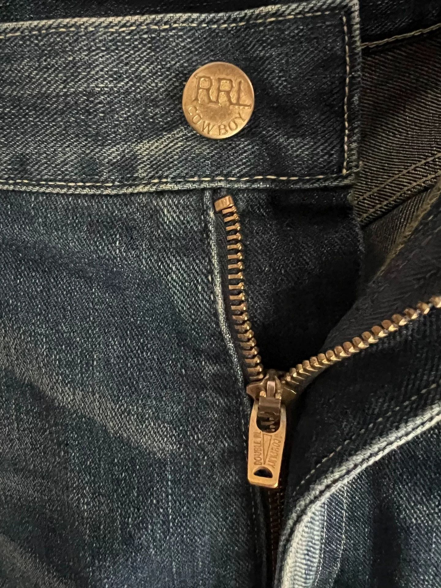 RRL Ralph Lauren RRL Double RL Distressed Washed Jeans Size US 28 / EU 44 - 4 Thumbnail