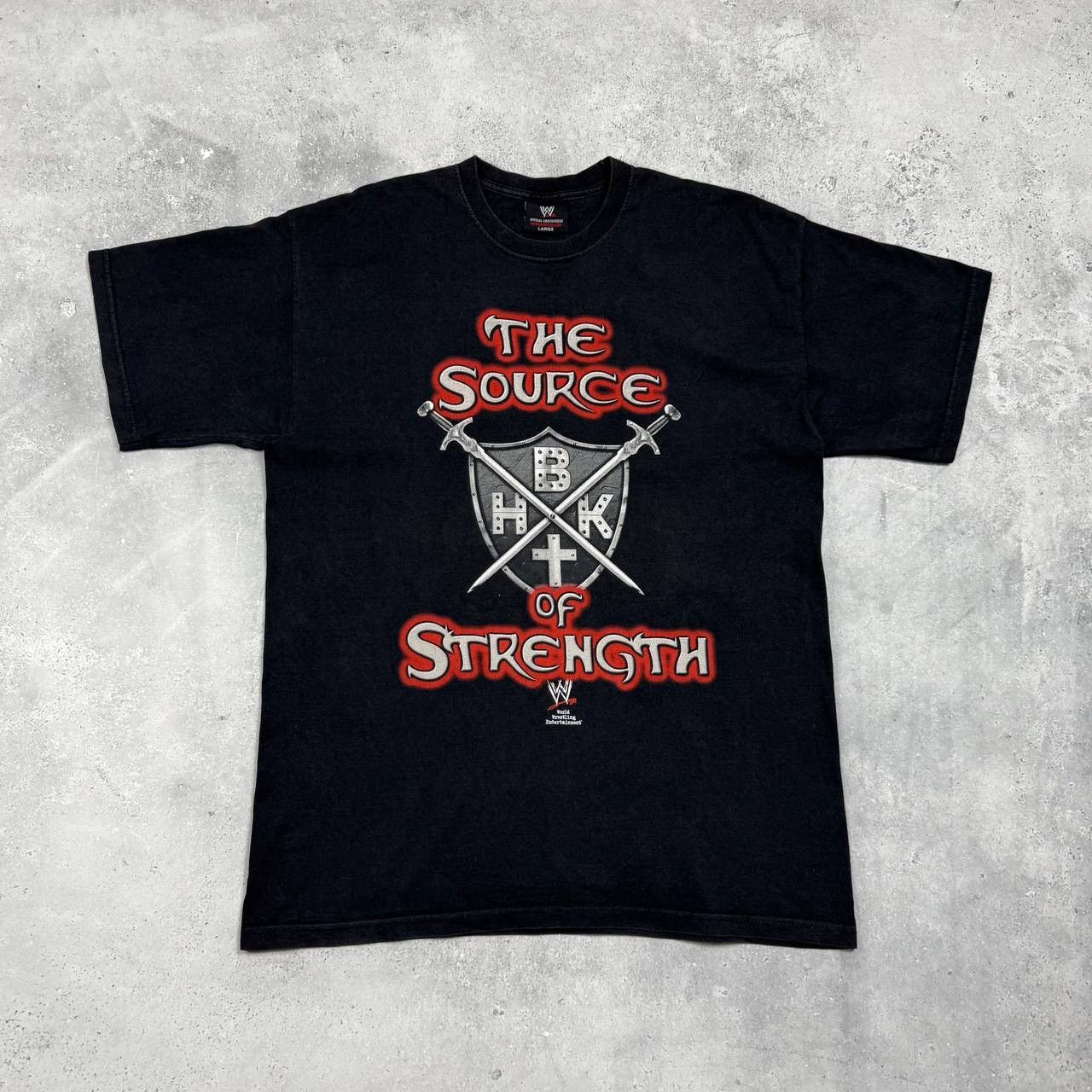 Vintage 2004 WWE Shawn Michaels The Source Wrestling T Shirt