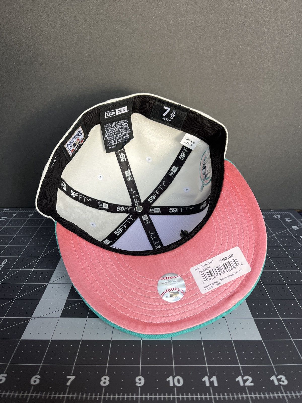 New Era San Diego Padres 7 3/8 59fifty Monaco MLB Size ONE SIZE - 5 Thumbnail