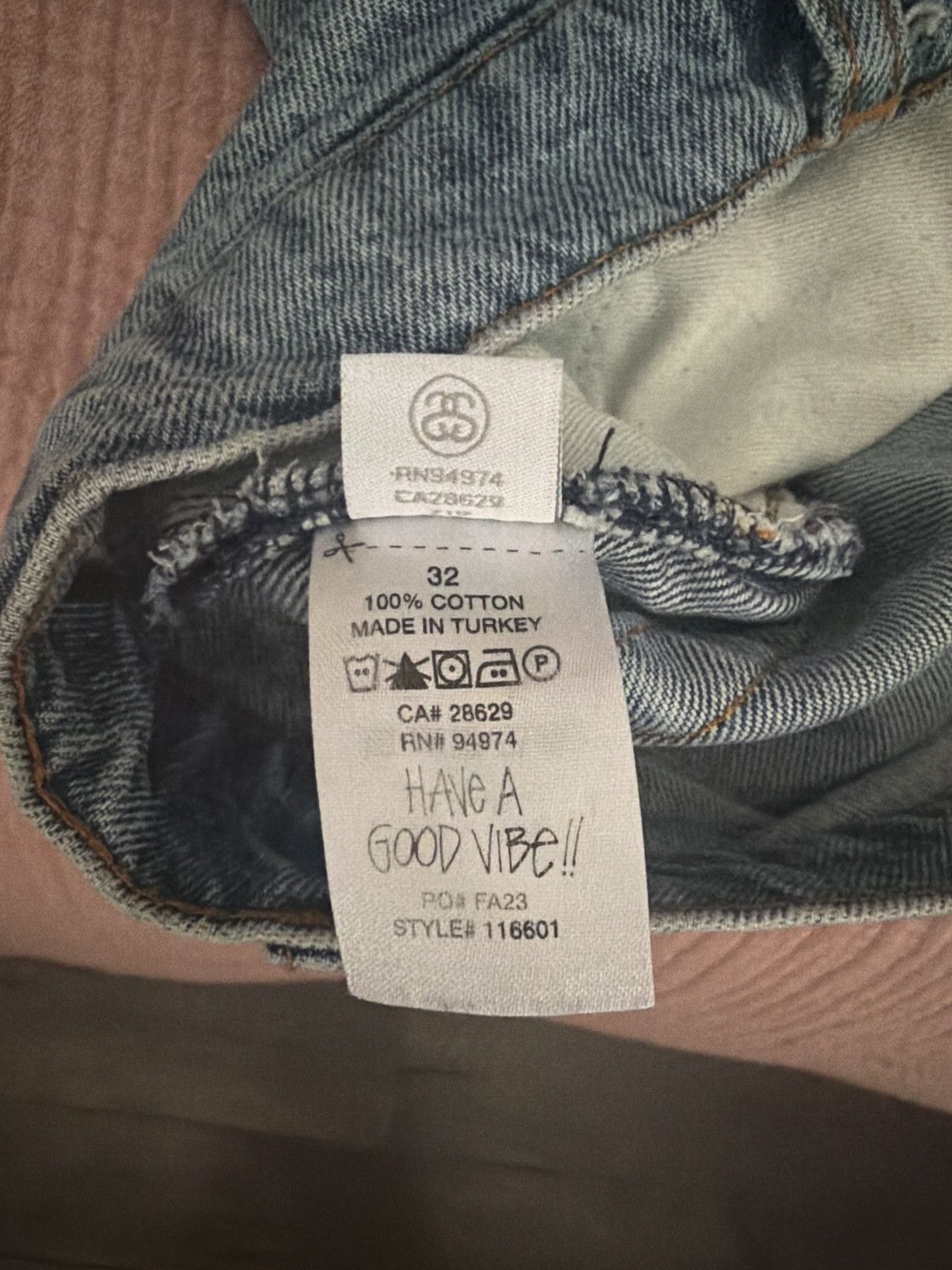 Stussy Stussy Classic Jean Denim Sz 32 Mens Size US 32 / EU 48 - 8 Thumbnail