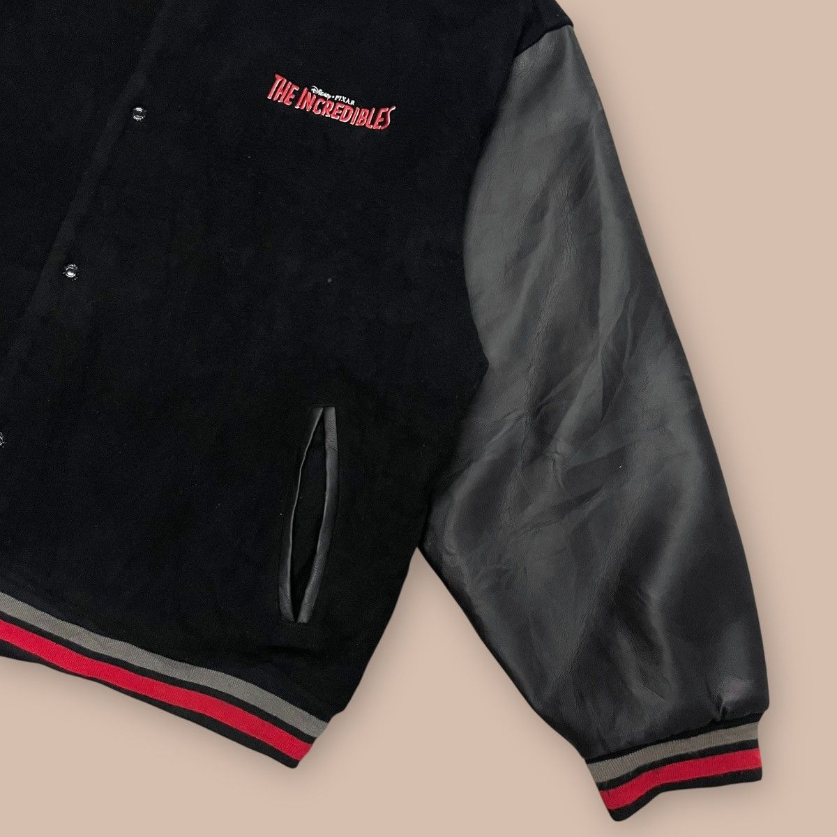 Disney Vintage Disney The Incredibles Letterman Varsity Jacket Size US XXL / EU 58 / 5 - 8 Thumbnail