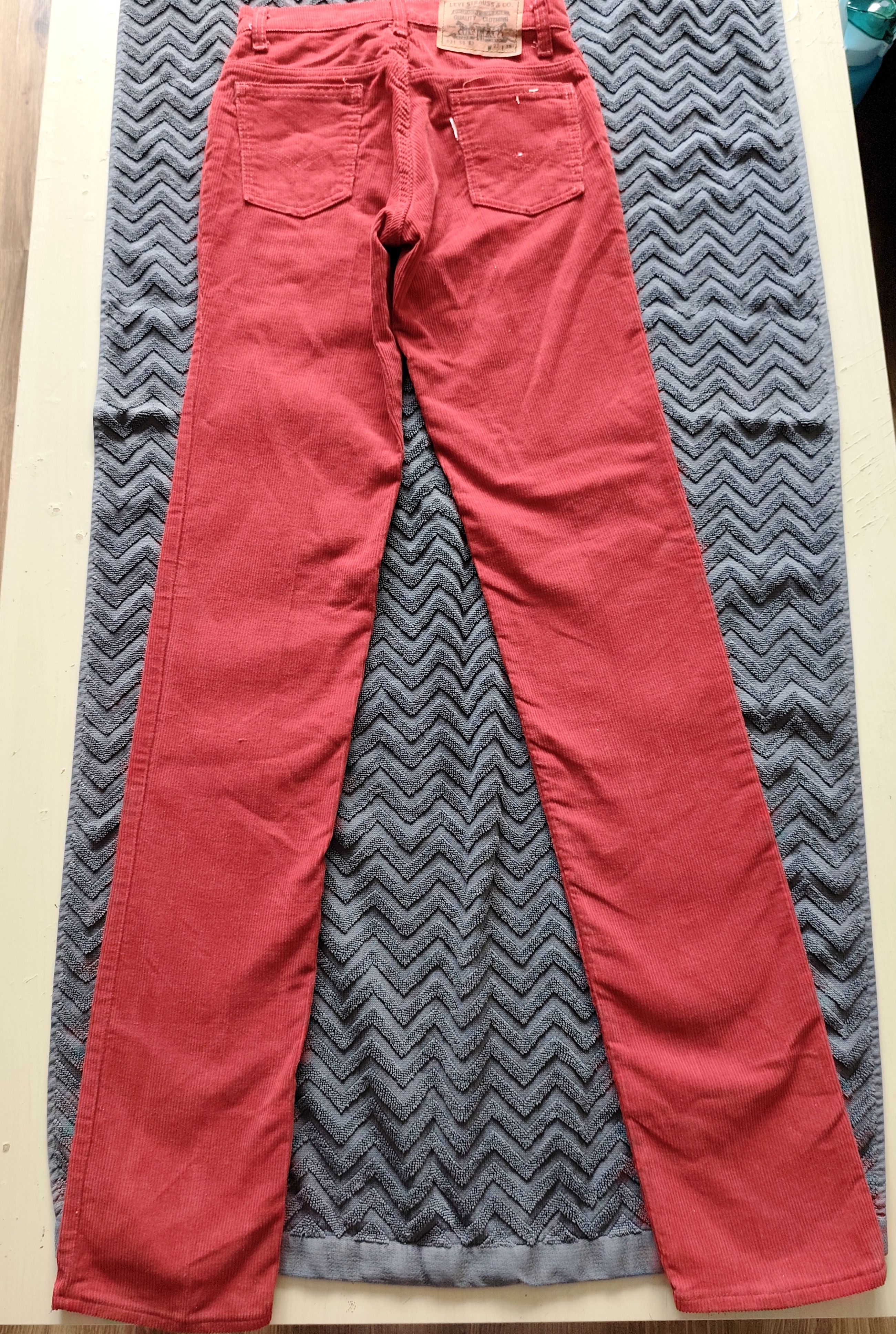 Levi's × Levi's Vintage Clothing Levis Vintage 80s Red jeans 631 59 83 size W22/L36 Size 22" - 5 Thumbnail