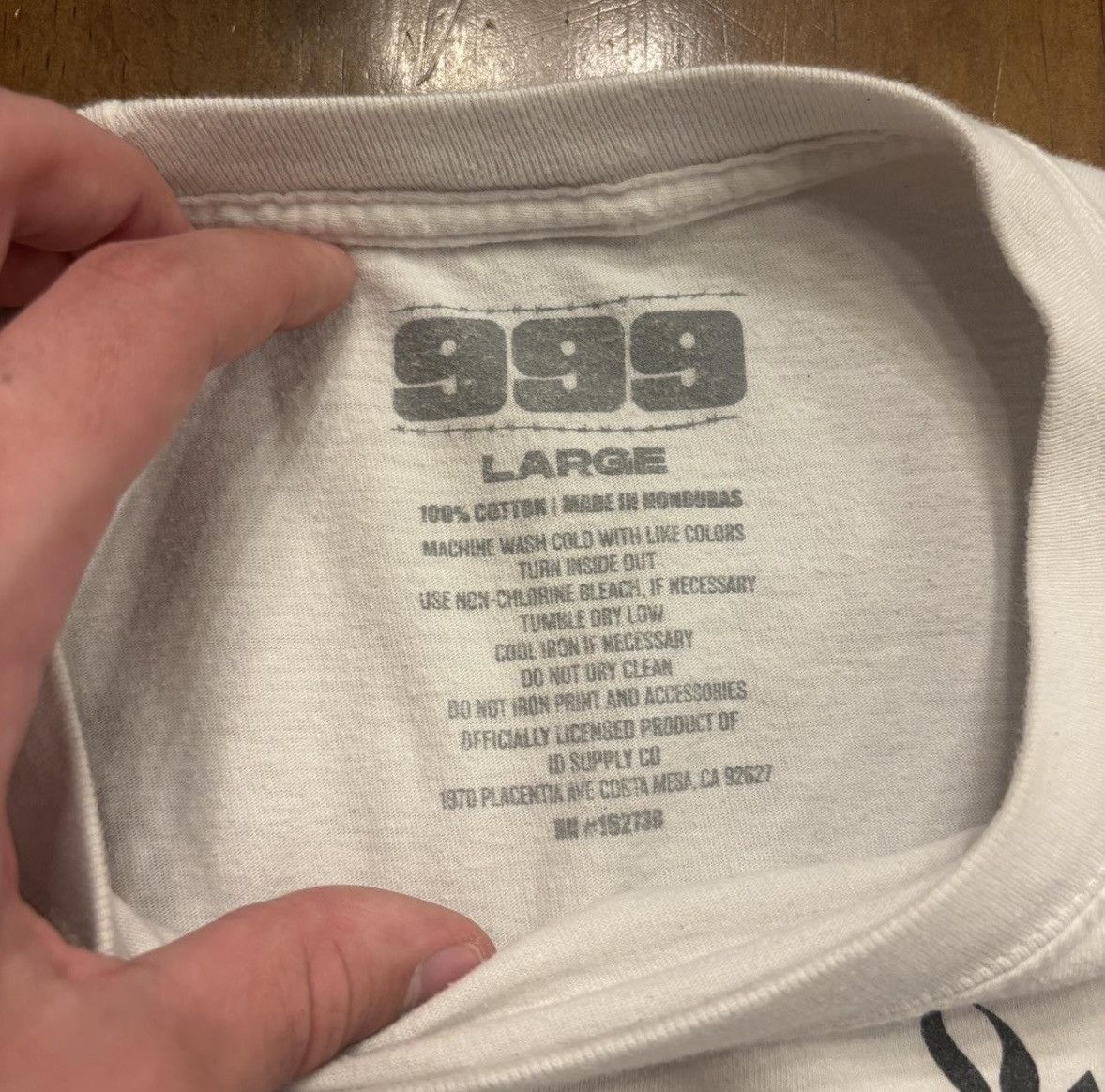999 Club Juice WRLD LND white t-shirt Size US L / EU 52-54 / 3 - 7 Thumbnail