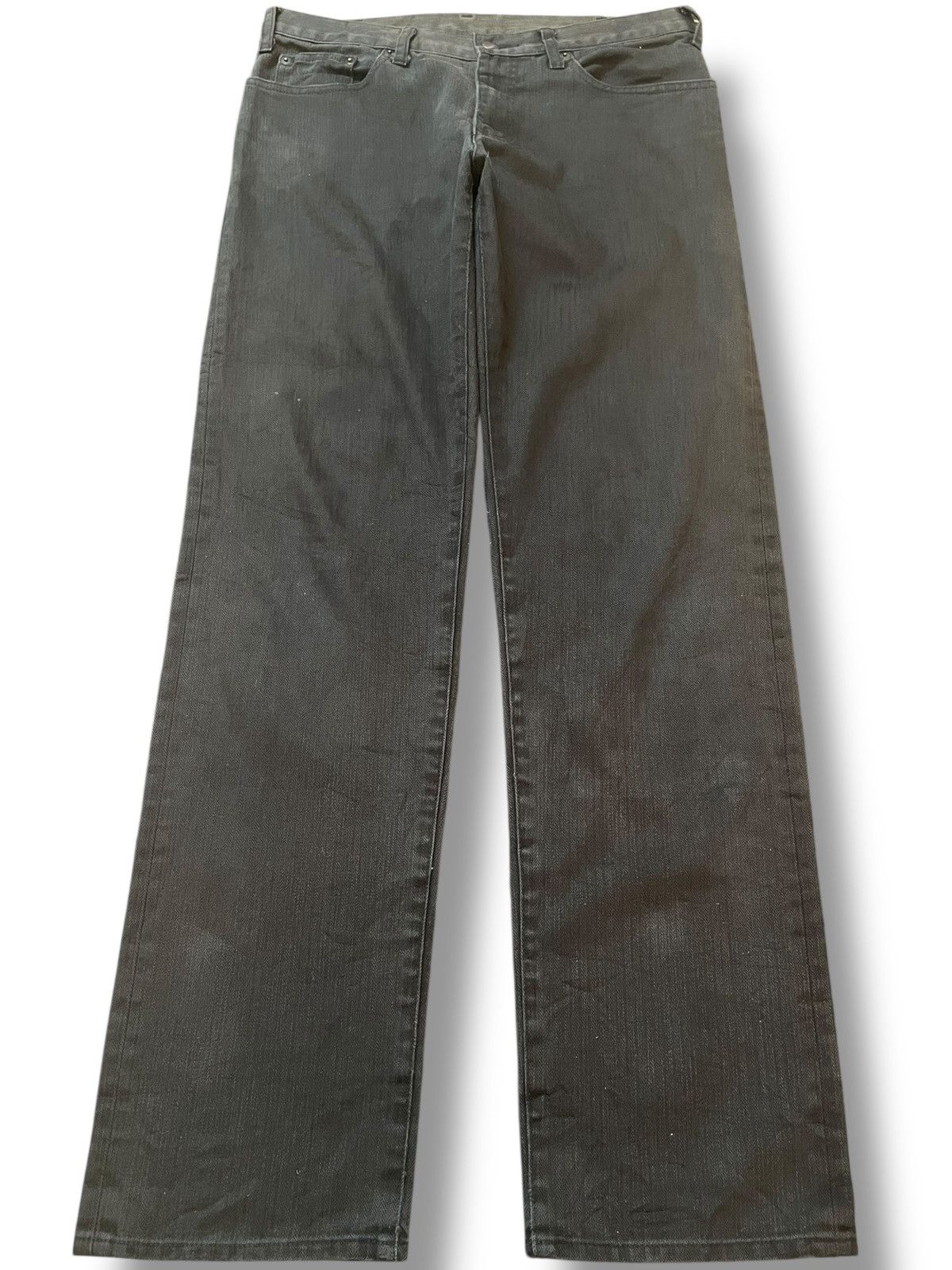 Takeo Kikuchi Vintage Takeo Kikuchi Black Straight Leg Denim Size US 31 - 1 Thumbnail