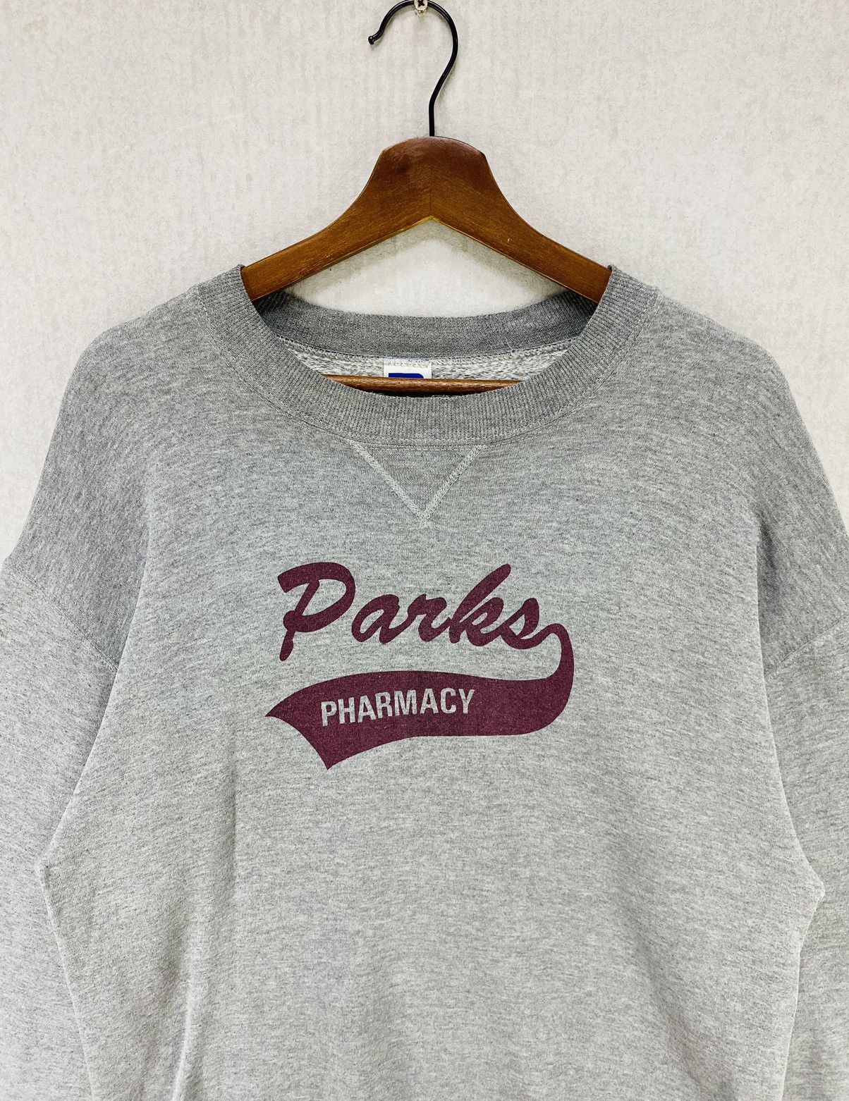Russell Athletic Vintage Parks Pharmacy Sweatshirt Russel Tag Made In USA Size US L / EU 52-54 / 3 - 4 Thumbnail