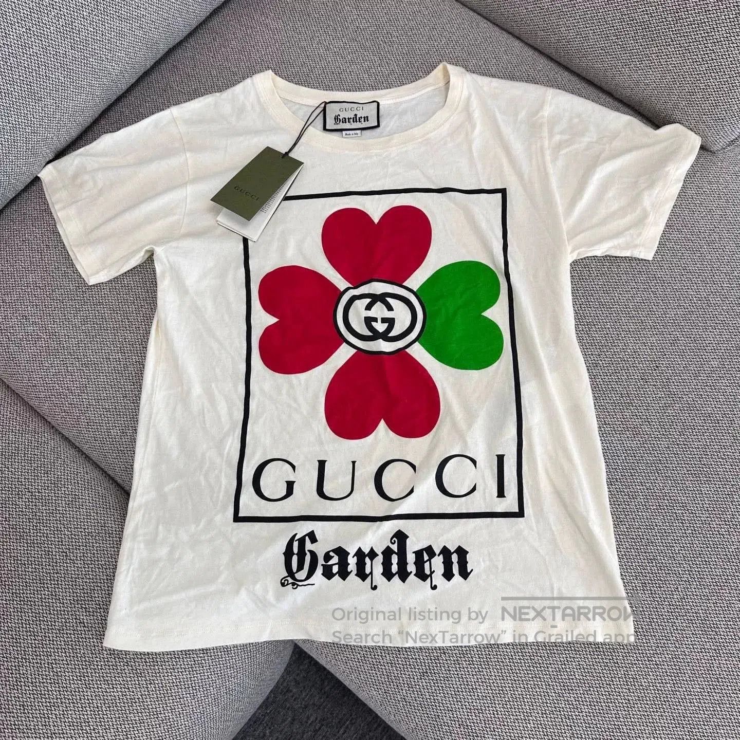 Gucci Gucci Clover Print Logo T. Size US S / EU 44-46 / 1 - 1 Thumbnail